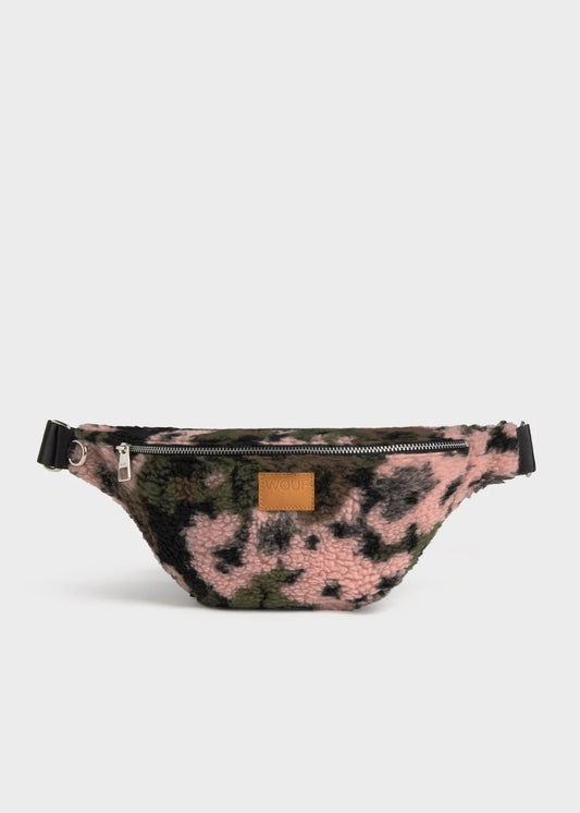 Sac banane matières recyclées | multicolor "margot waistbag - margot"