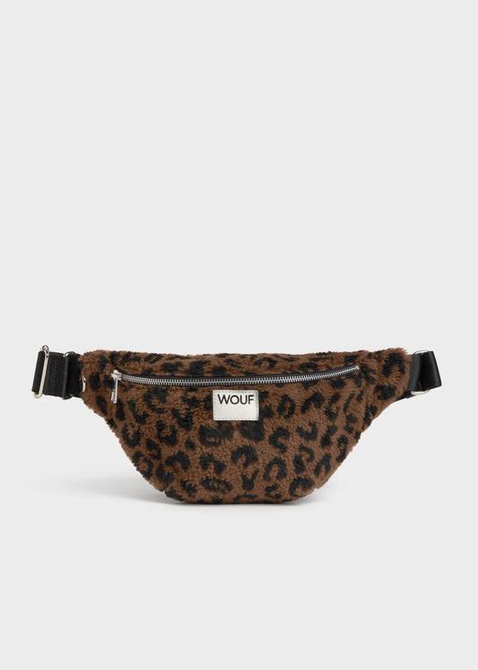 Sac banane matières recyclées | marron "simona waistbag - simona"