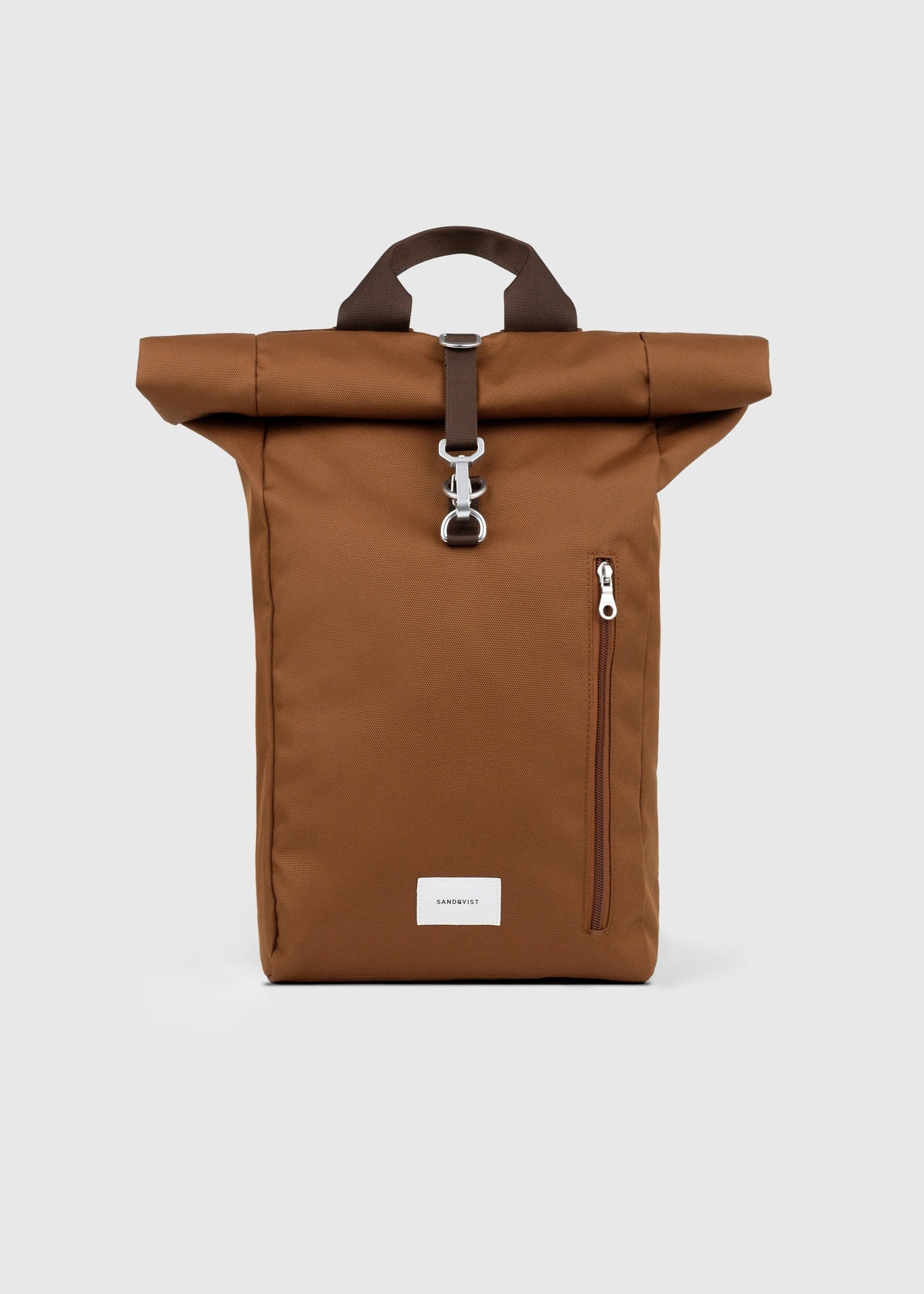 Sac à dos 19L en matière recyclée | marron "ground rolltop backpack l - sepia brown"