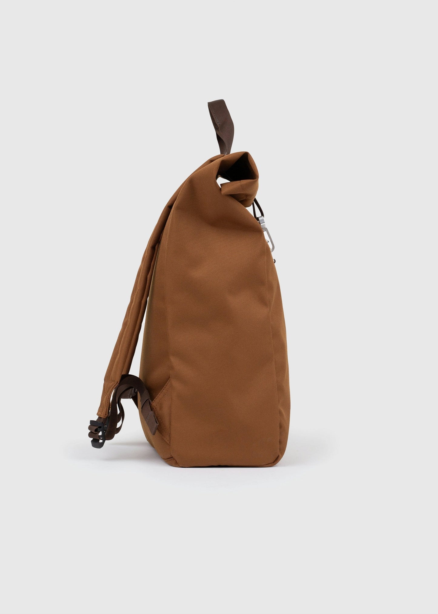 Sac à dos 19L en matière recyclée | marron "ground rolltop backpack l - sepia brown"