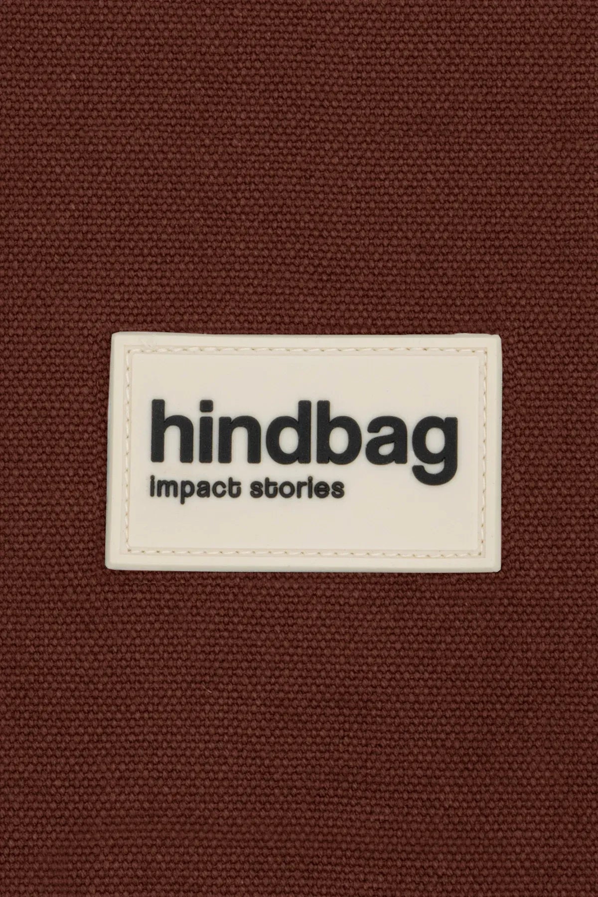Sac bandoulière en coton bio  | marron "andrea chocolat"