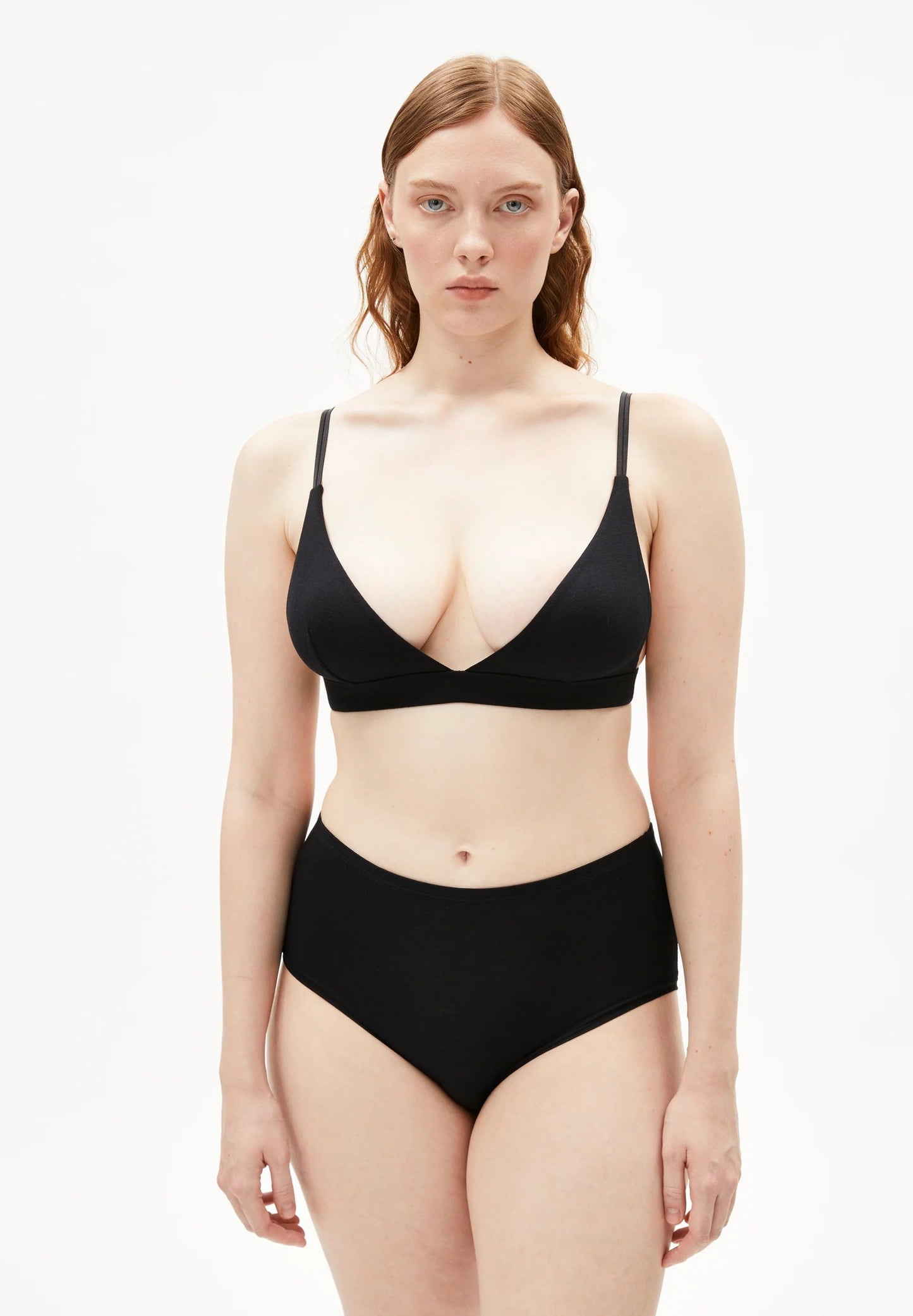 Soutien-gorge triangle en modal | noir "osilaa - black"