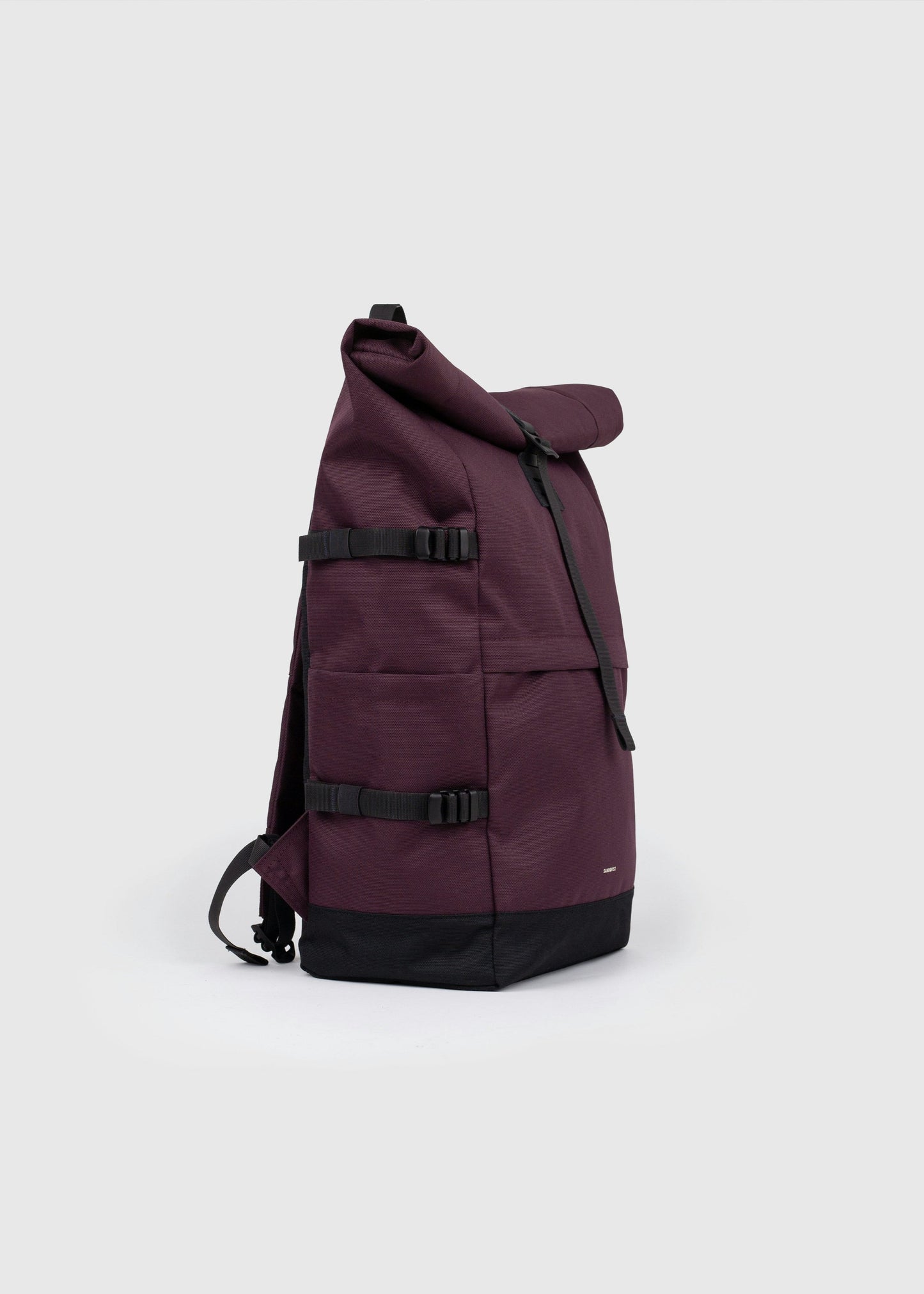 Sac à dos 26L en matière recyclée | bordeaux "icon rolltop backpack l - cabernet"