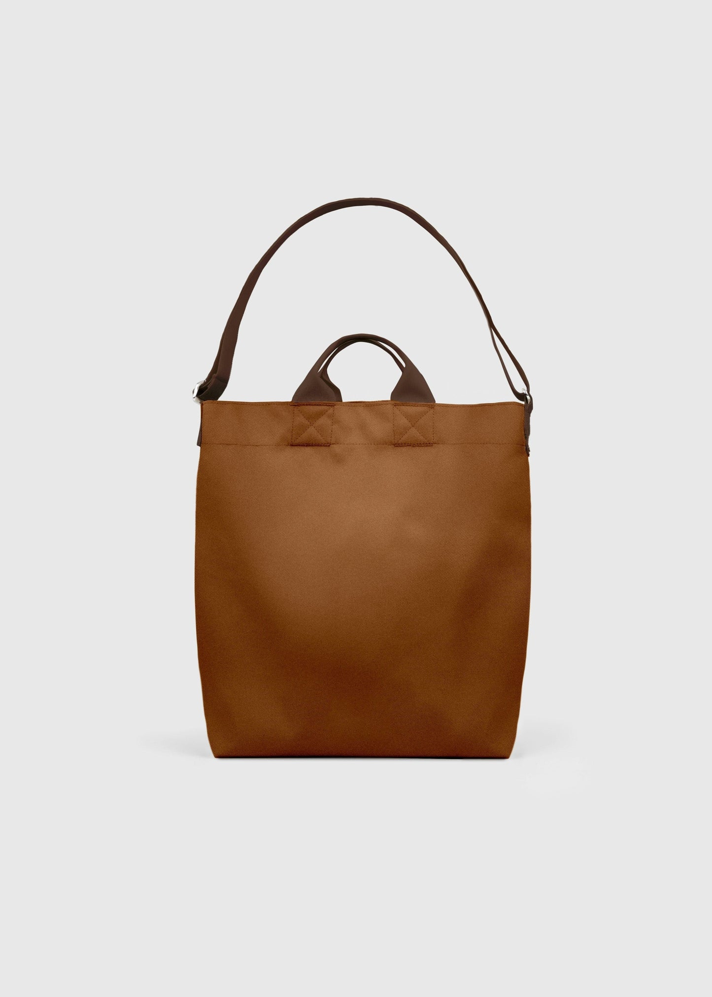 Sac tote/bandoulière 19L en matière recyclée | marron "ground shopper bag - sepia brown"