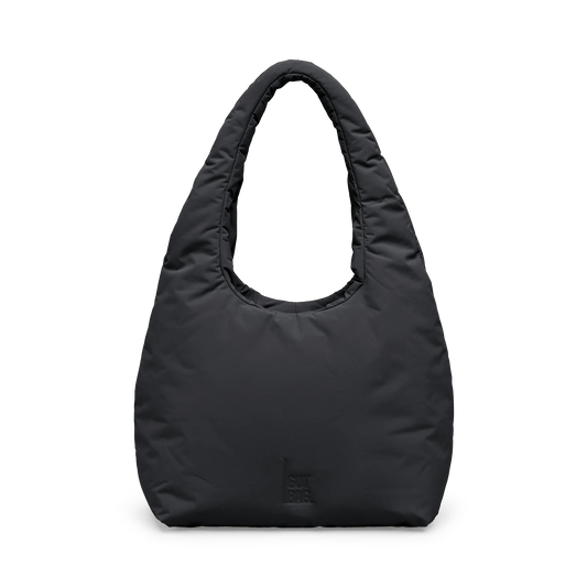 Sac épaule en matière recyclée | CLOUD SHOULDER BAG MONOCHROME black