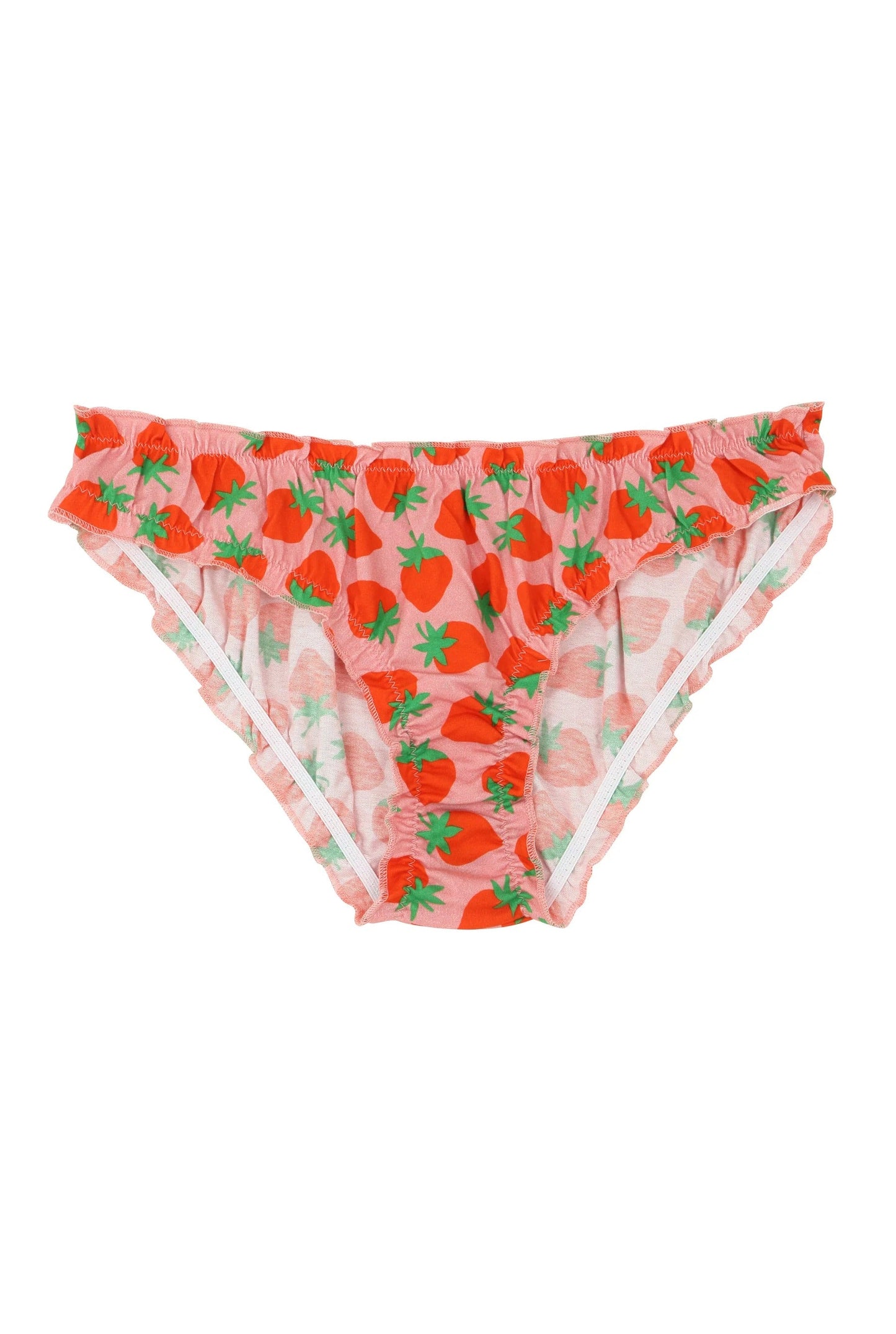 culotte bloomer coton bio | rose strawberry