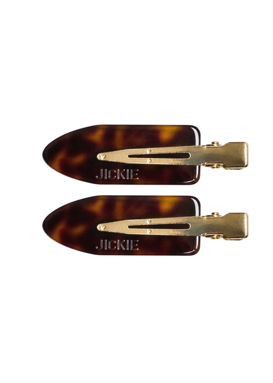 Barrettes make-up | marron "coffret barrettes x2 - ecaille"