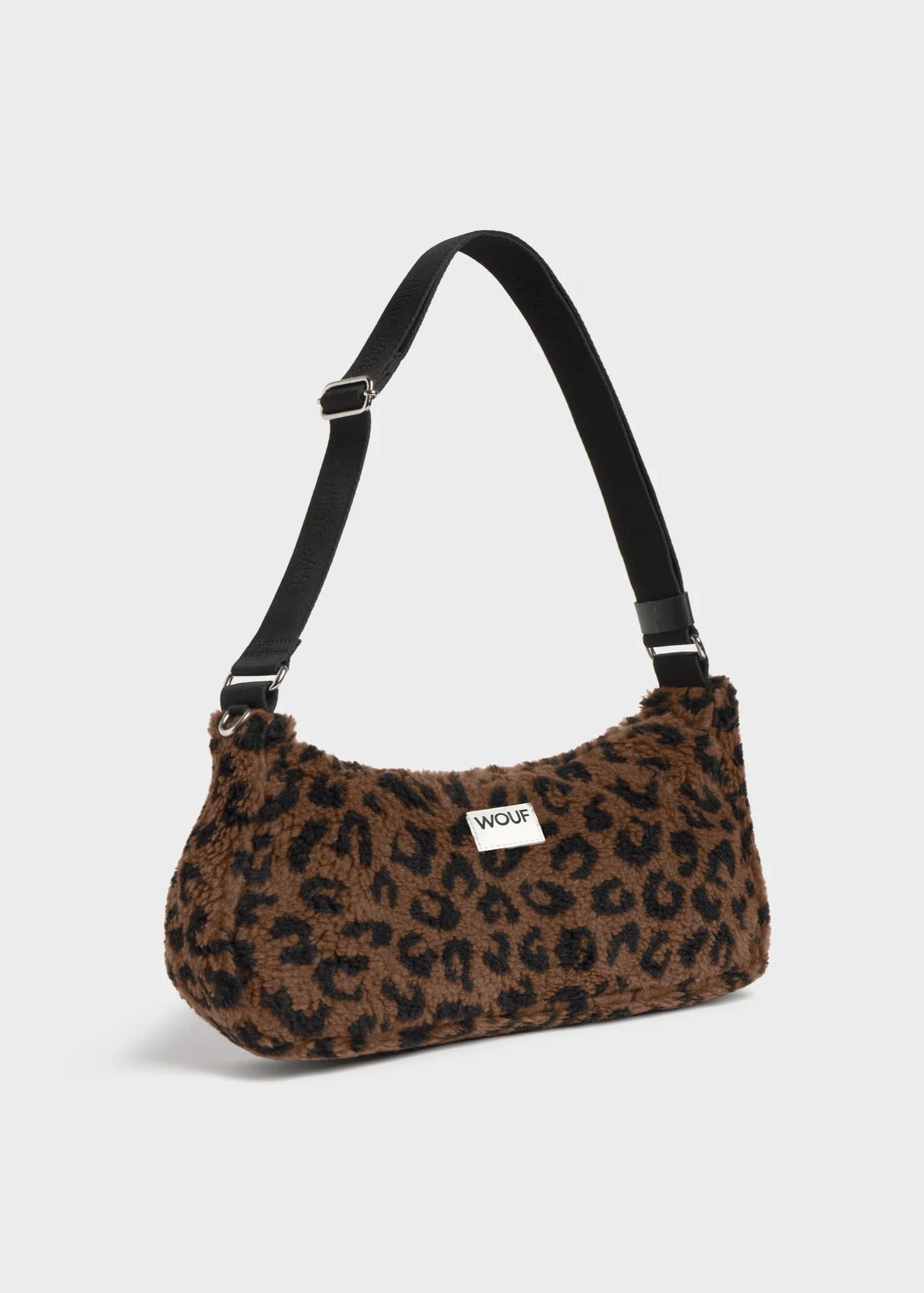 Sac d'épaule matières recyclées | marron "simona shoulder bag - simona"