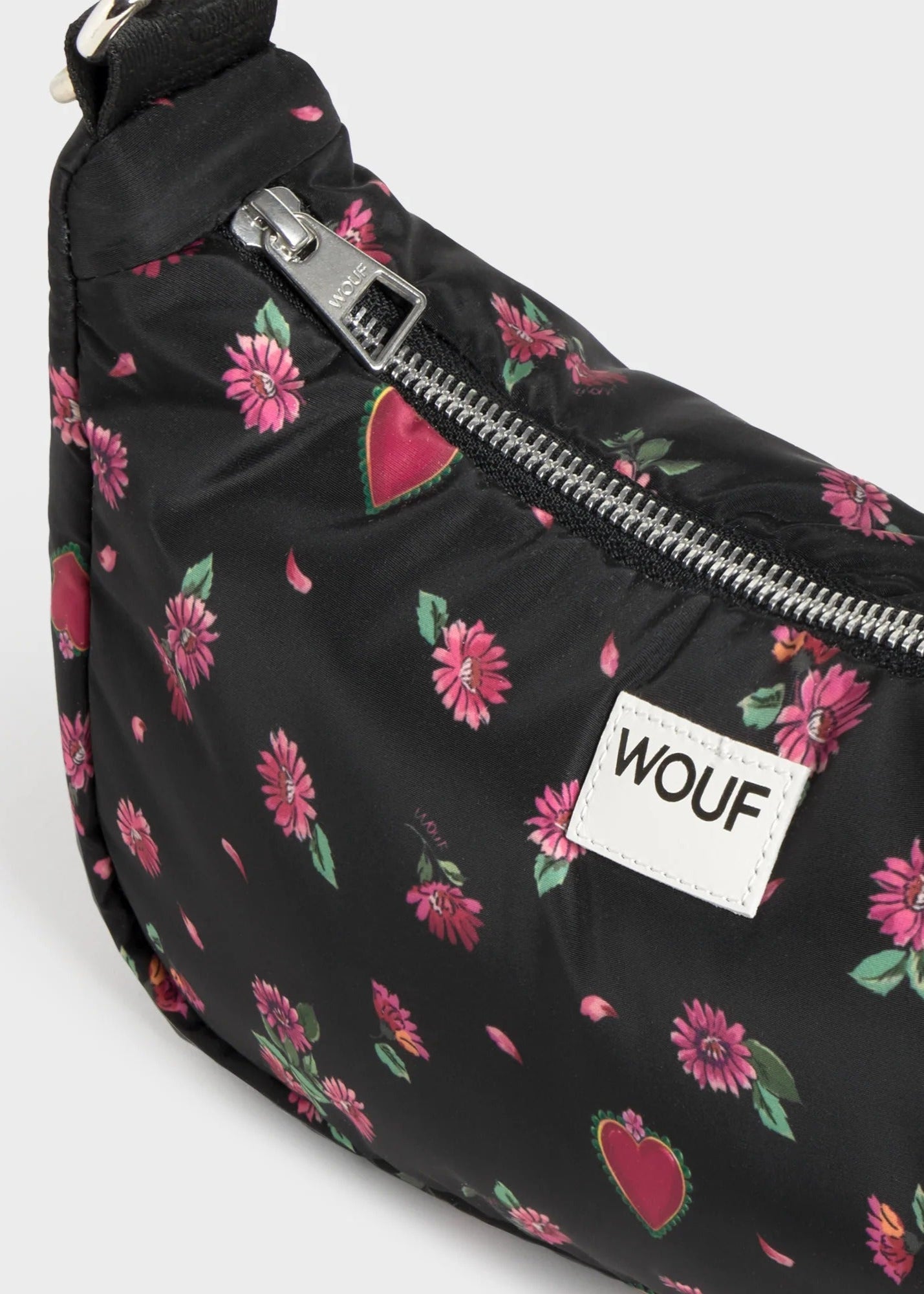 Sac en matières recyclées | multicolor "bloom shoulder bag - bloom"