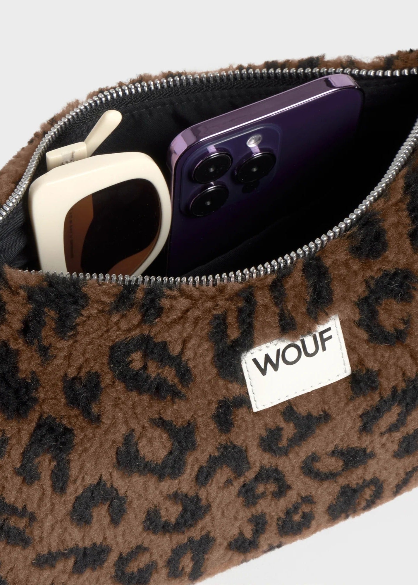 Sac d'épaule matières recyclées | marron "simona shoulder bag - simona"