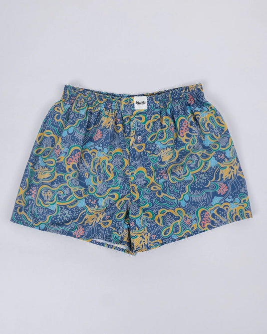 Caleçon en coton bio | multicolore "noodles boxer"