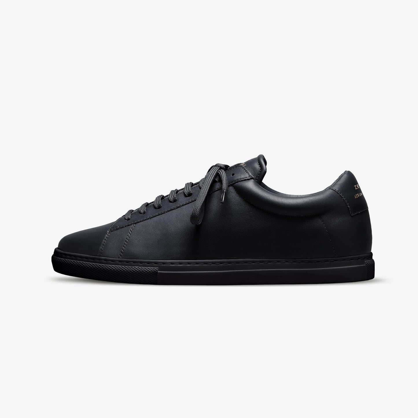 Baskets en cuir certifié | noir "zsp4 full color - black"