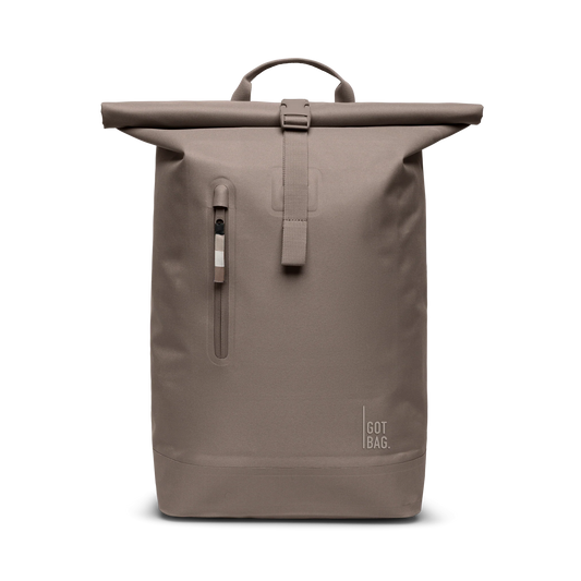 Sac à dos imperméable 26L en matière recyclée | Gris "ROLLTOP LITE 2.0 MONOCHROME oyster"