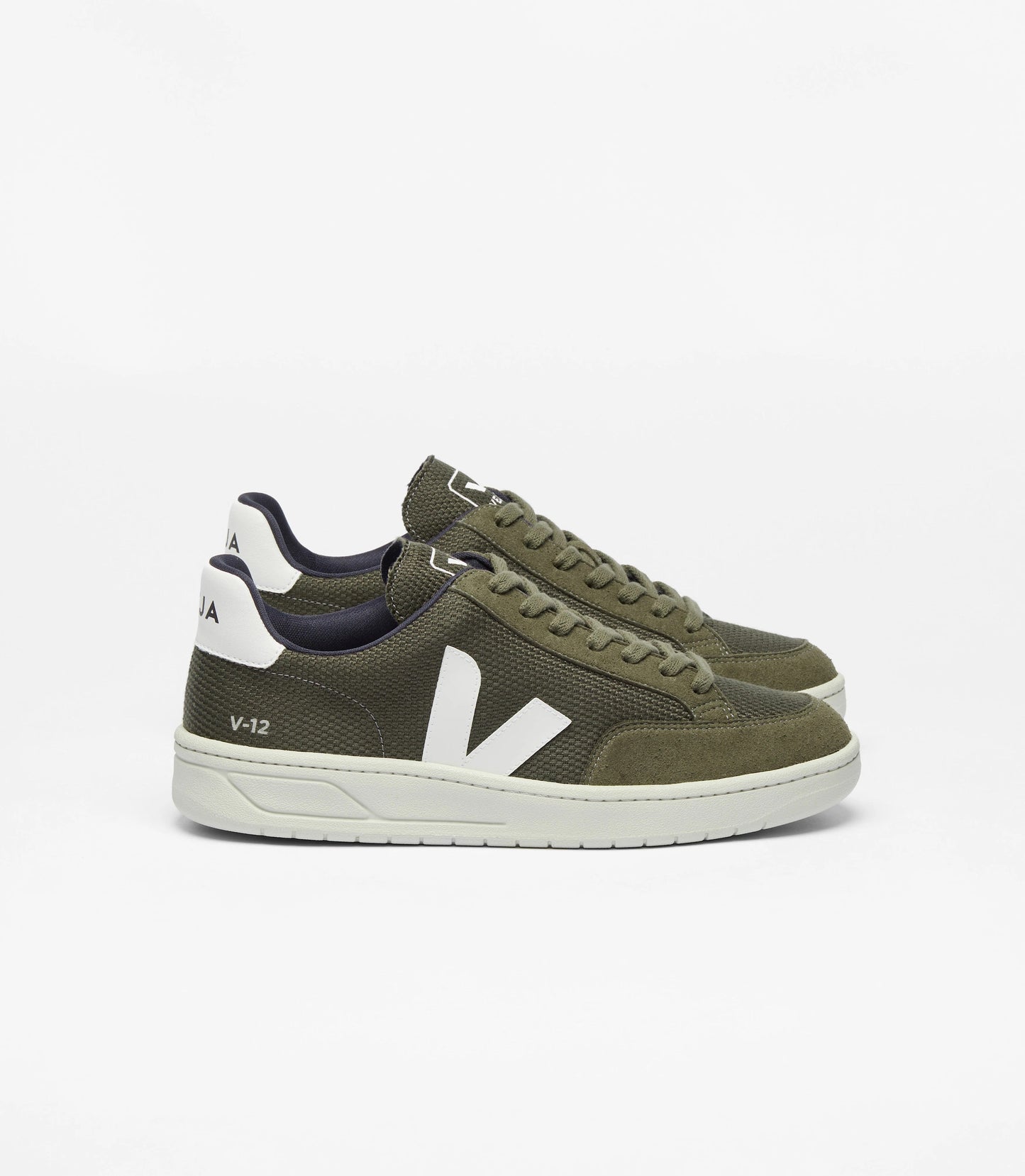 Baskets | vert "v-12 B-Mesh olive white"
