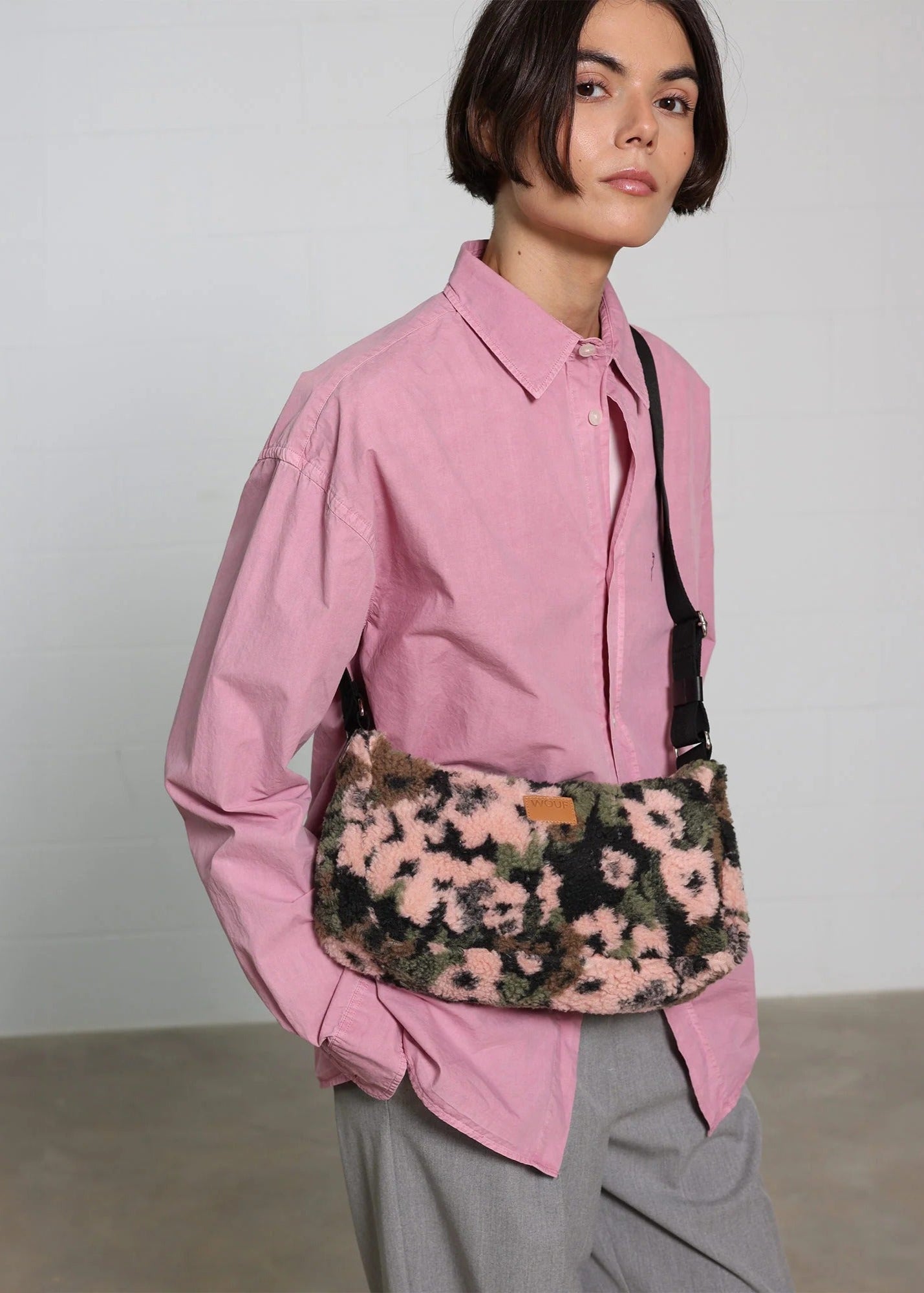 Sac d'épaule matières recyclées | multicolor "margot shoulder bag - margot"
