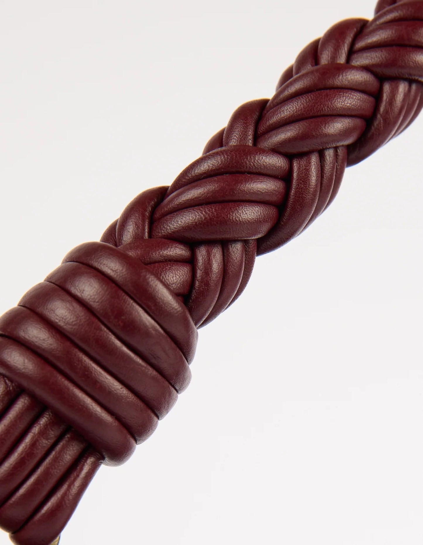 sac en cuir certifié | bordeaux "Leo - Dark Cherry Soft Grain"