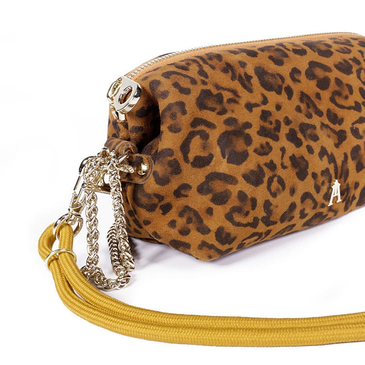 Sac à main cuir tannage végétal | marron "nuage - leo tan"'
