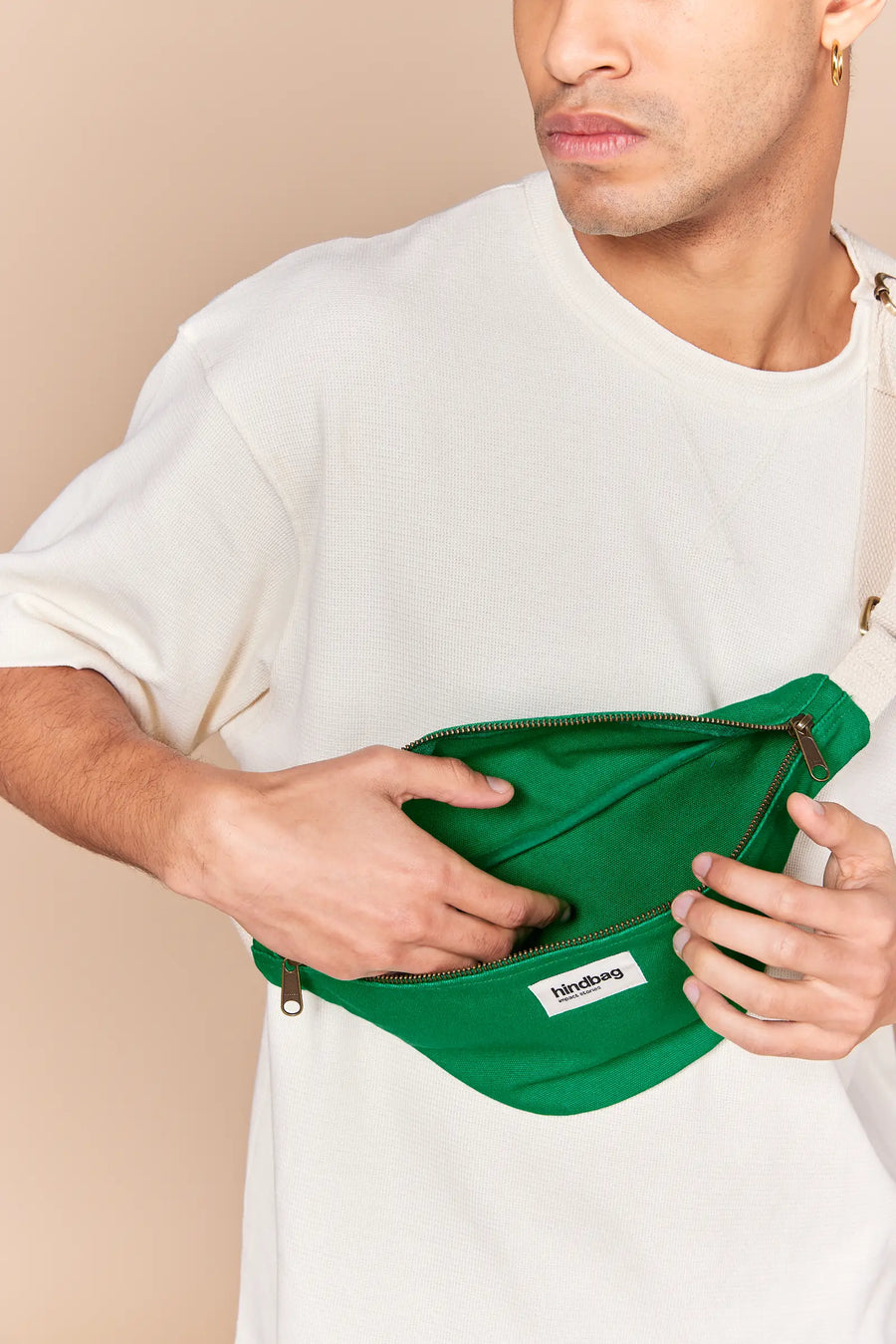 Banane en coton bio | vert "olivia holi vert"