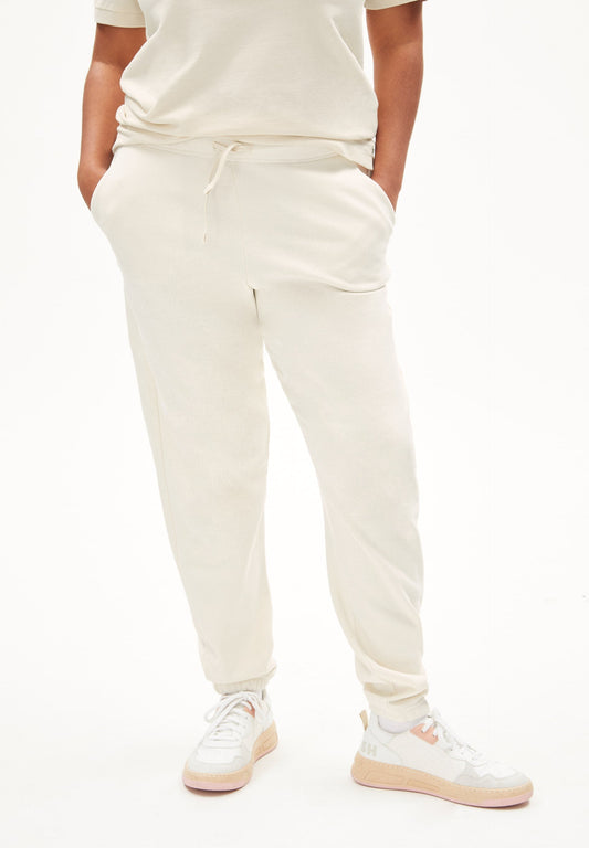 Pantalon de jogging  en coton bio non teint | écru "IVAA undyed"