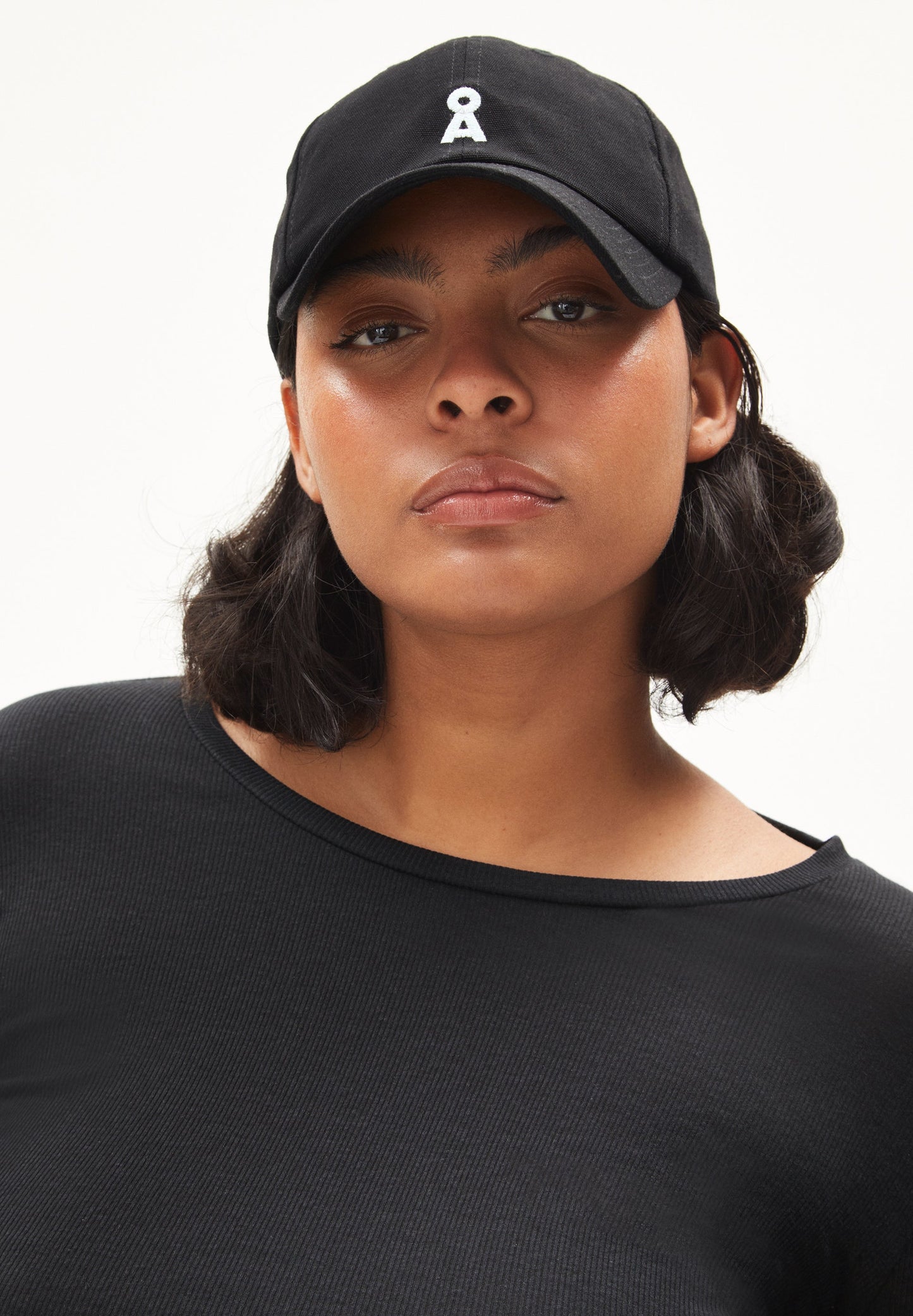 T-shirt manches longues en tencel et coton bio | noir "jaaleaa black"