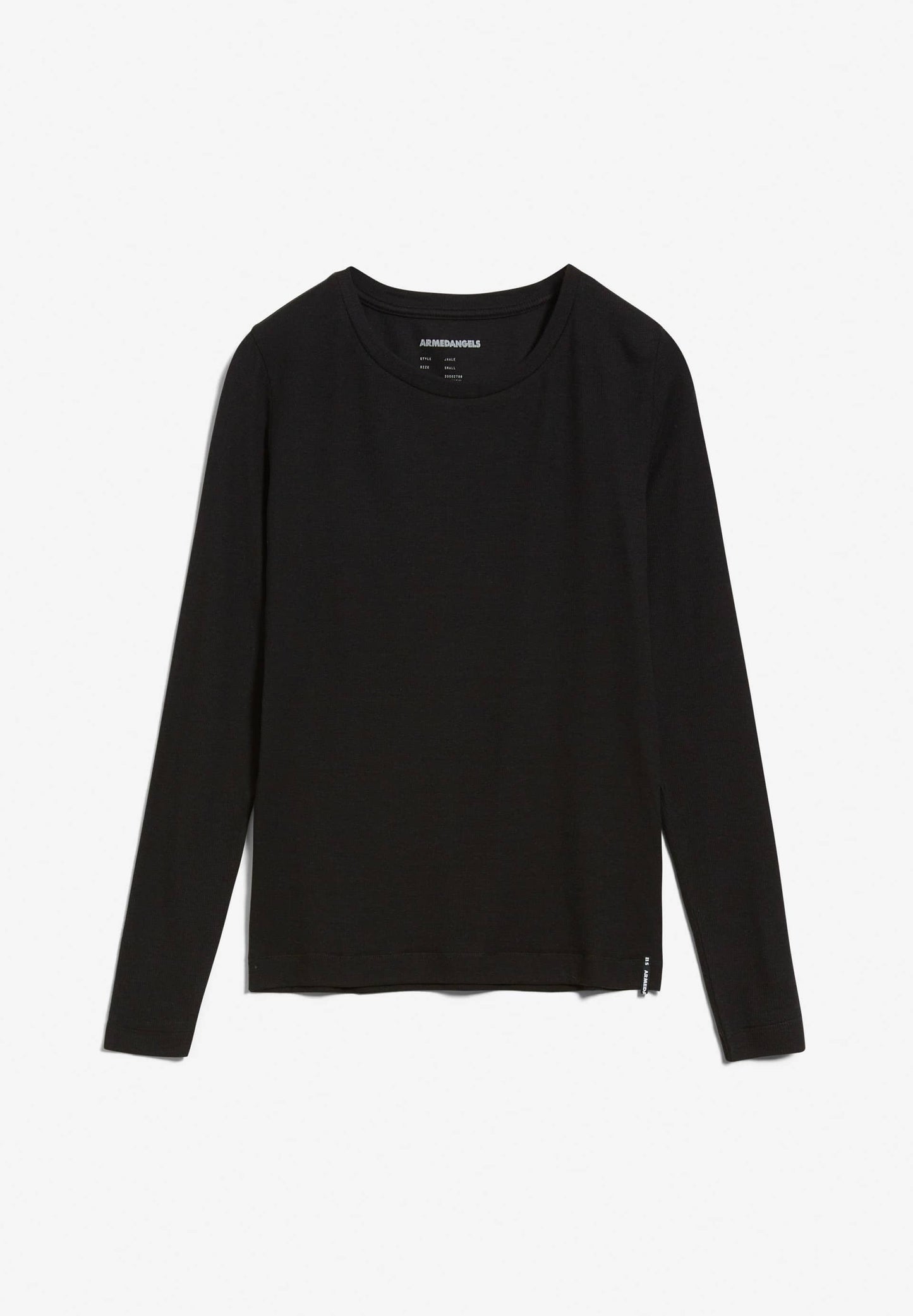 T-shirt manches longues en tencel et coton bio | noir "jaaleaa black"
