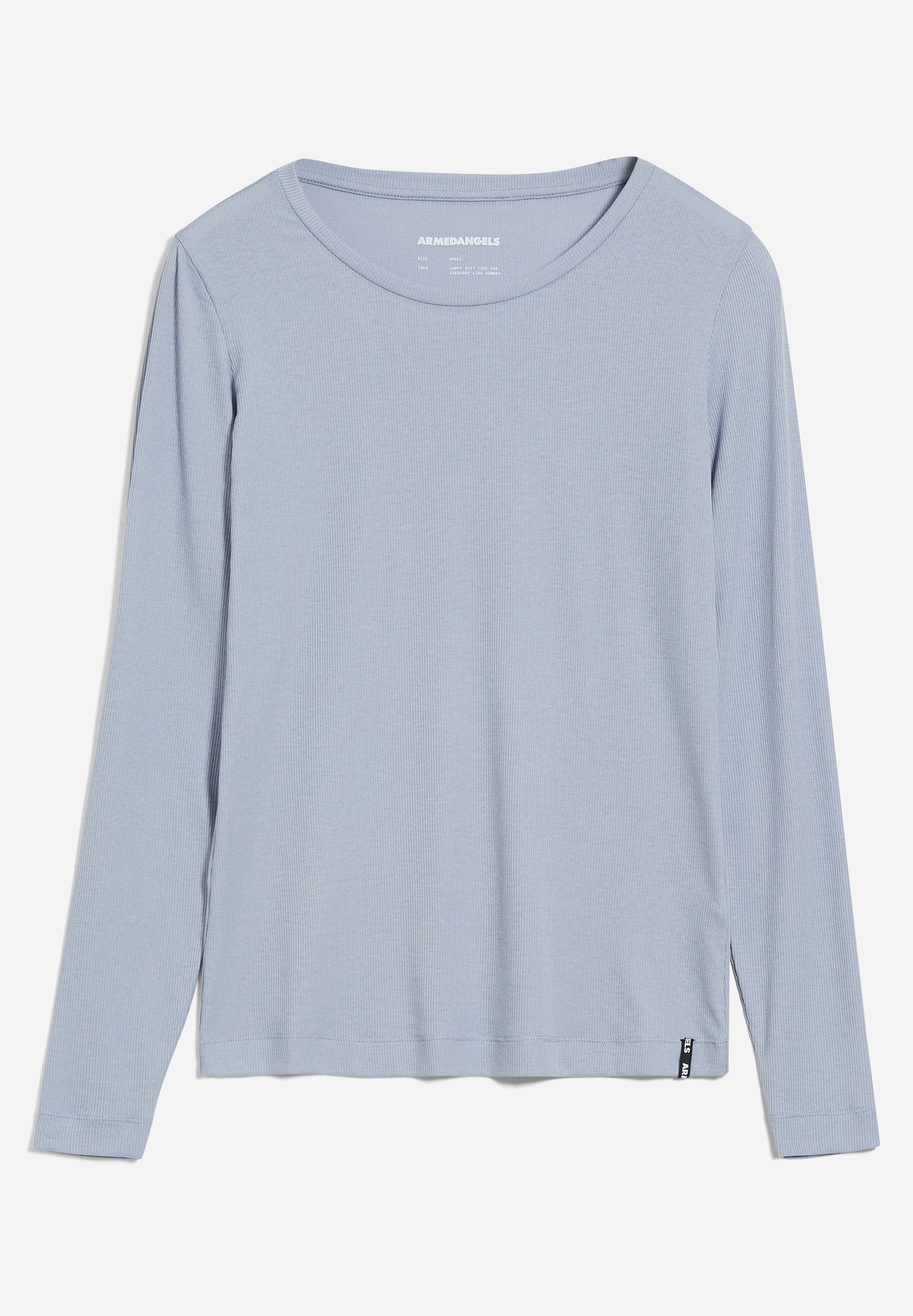 T-shirt manches longues bleu ciel en tencel et coton bio - jaaleaa daydream