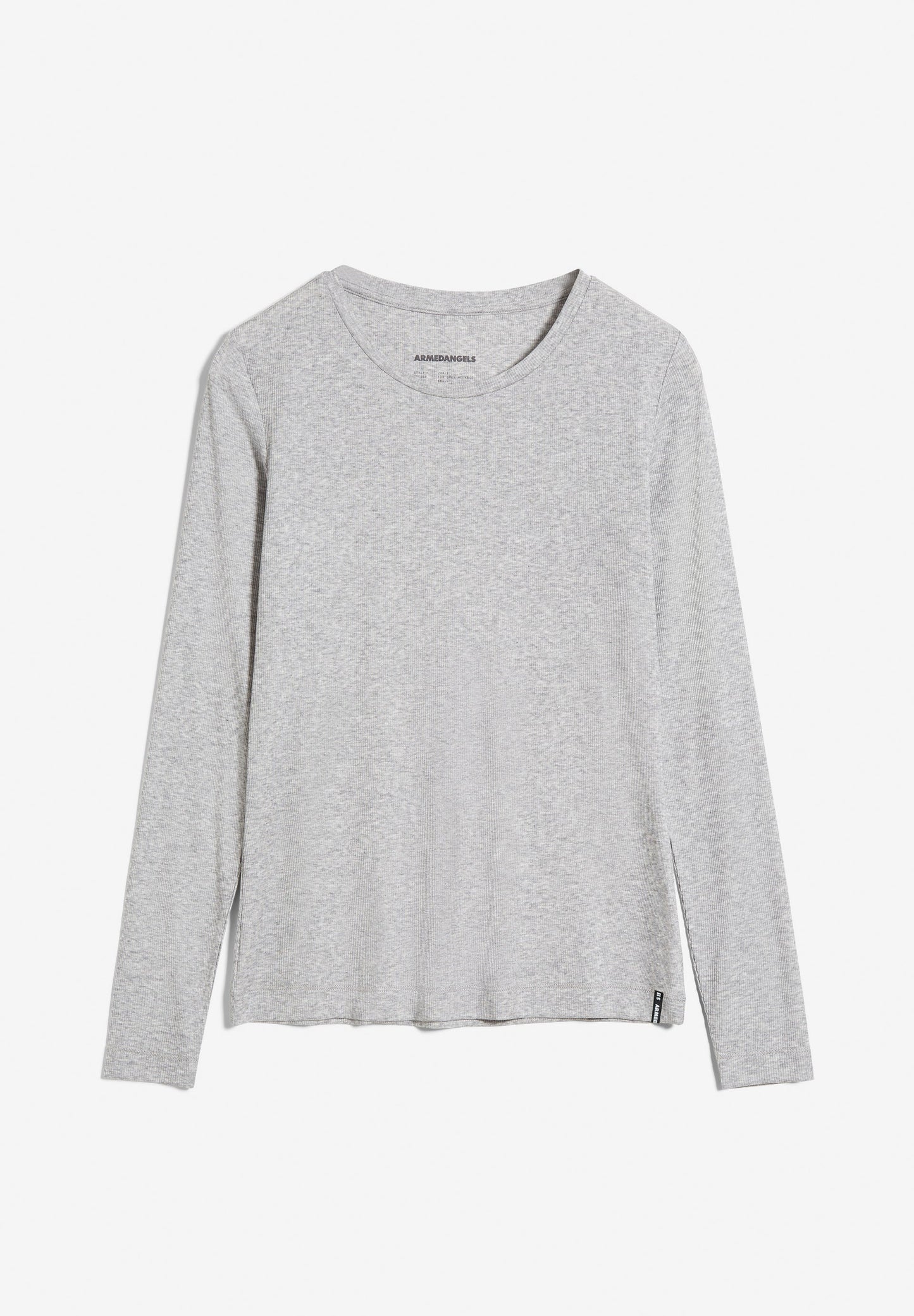 T-shirt manches longues en tencel et coton bio | gris "jaaleaa grey melange"