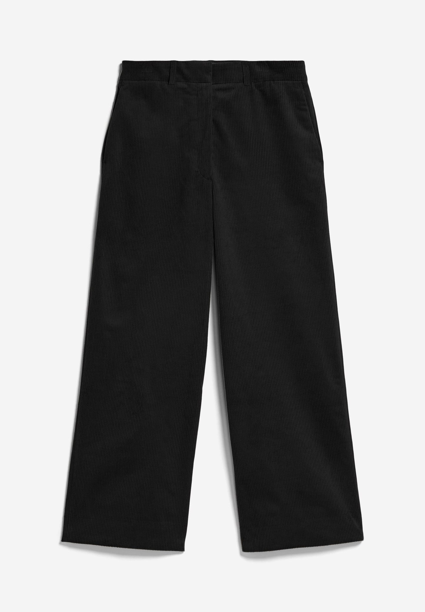 Pantalon velours côtelé en coton bio | Noir "jaalma corduroy black"