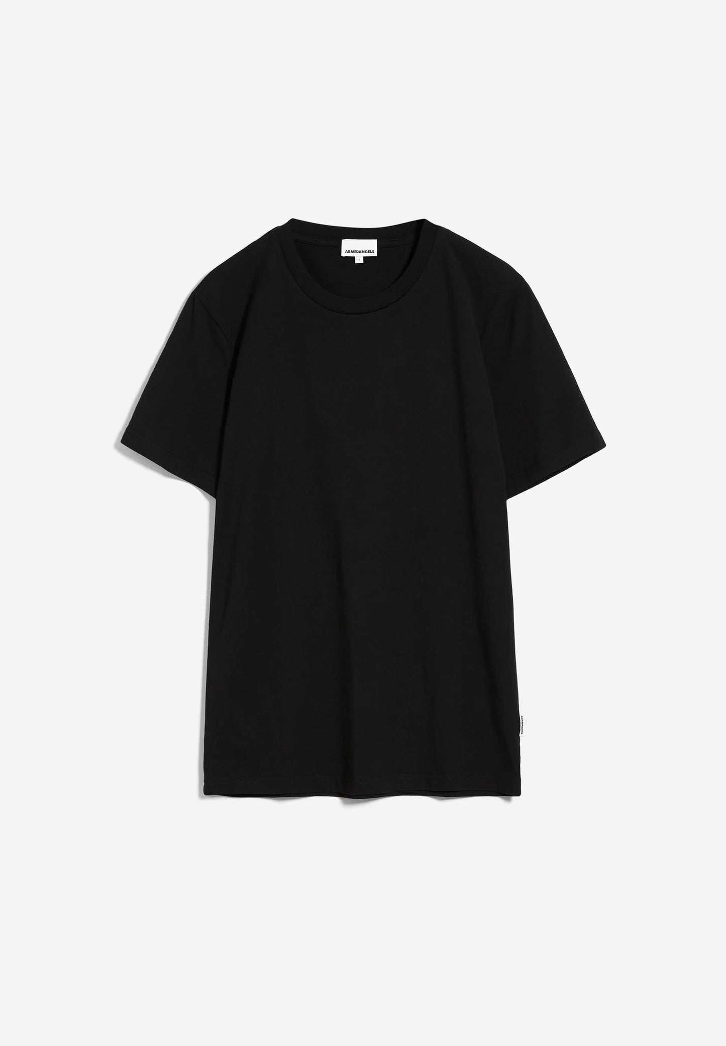 T-shirt en coton bio | Noir "jaames black"