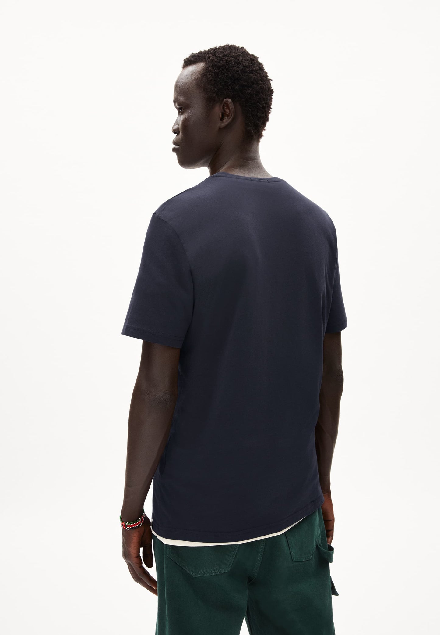 T-shirt en coton bio | Marine "jaames nightsky"
