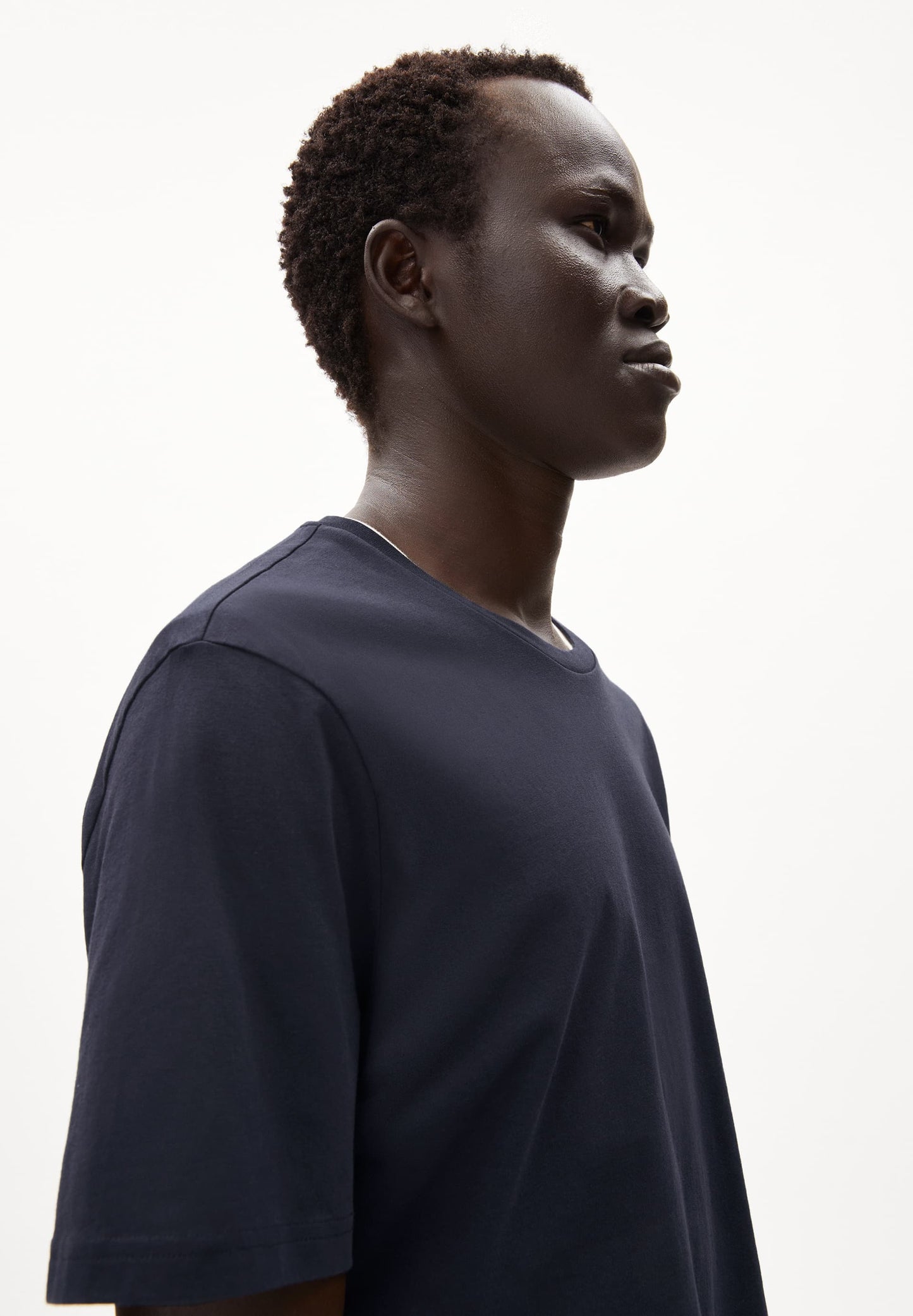 T-shirt en coton bio | Marine "jaames nightsky"