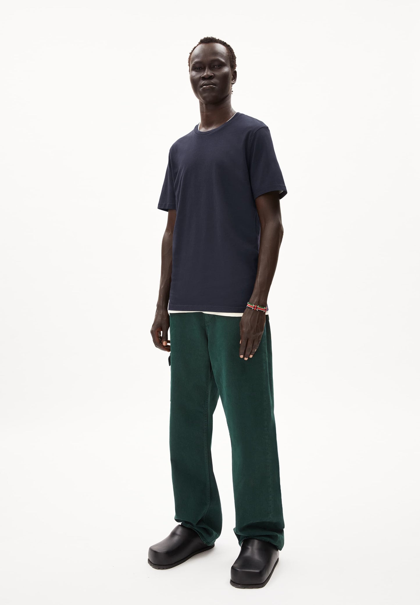 T-shirt en coton bio | Marine "jaames nightsky"