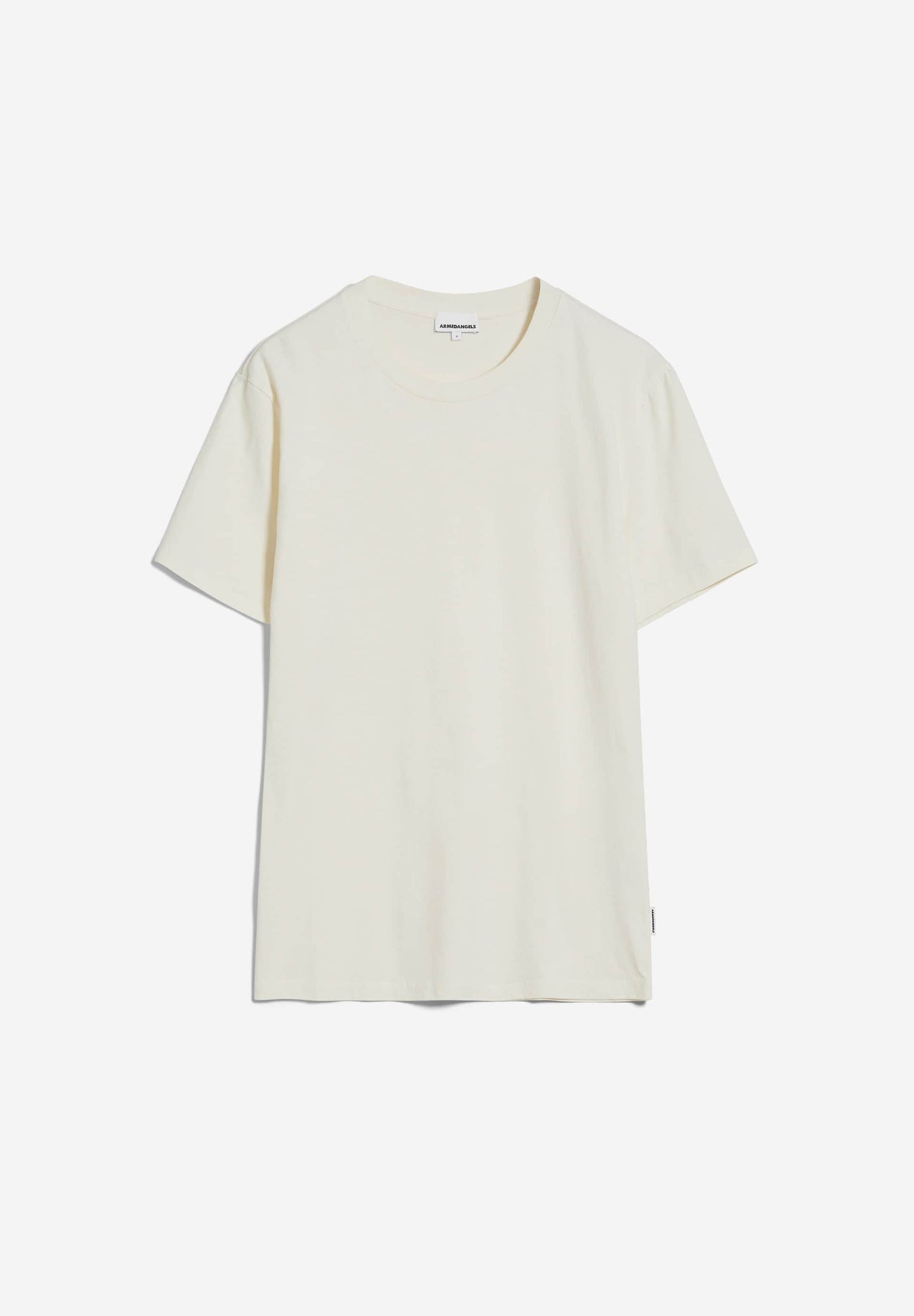 T-shirt en coton bio | Beige "jaames oatmilk"