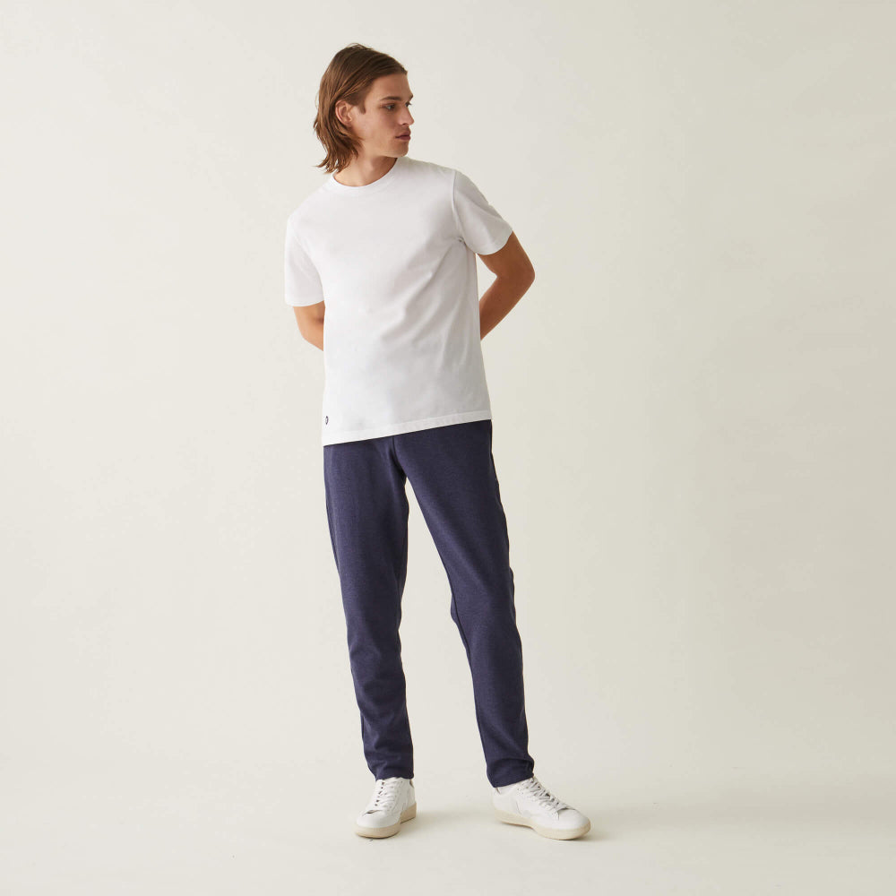 T-shirt en coton bio | blanc "jean plus"
