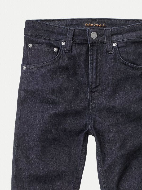 Jean skinny taille haute brut coton bio - Hightop Tilde dark blue