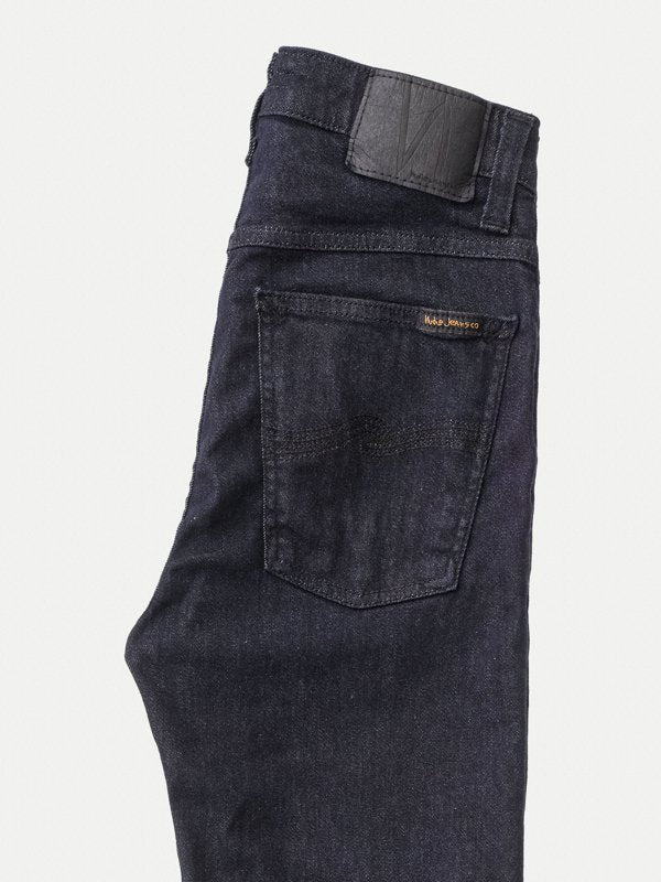 Jean skinny taille haute brut coton bio - Hightop Tilde dark blue