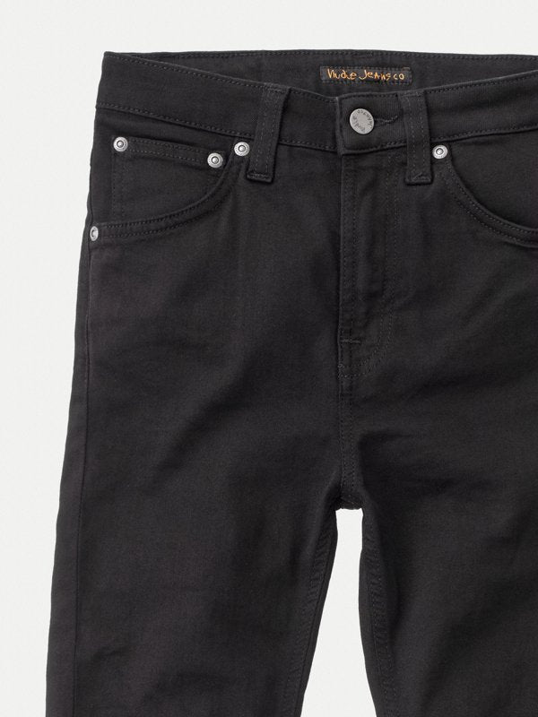 Jean skinny taille haute noir coton bio - Hightop Tilde Raven black