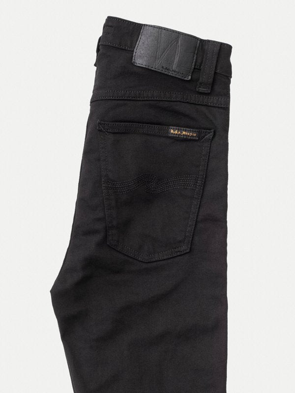 Jean skinny taille haute noir coton bio - Hightop Tilde Raven black