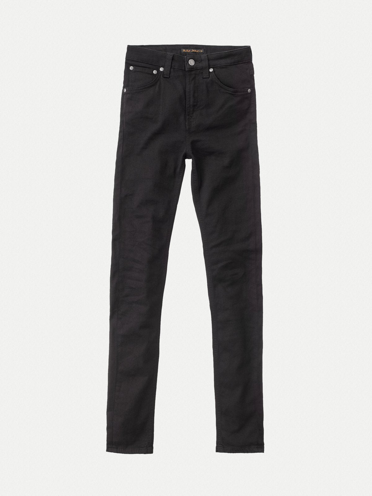 Jean skinny taille haute noir coton bio - Hightop Tilde Raven black