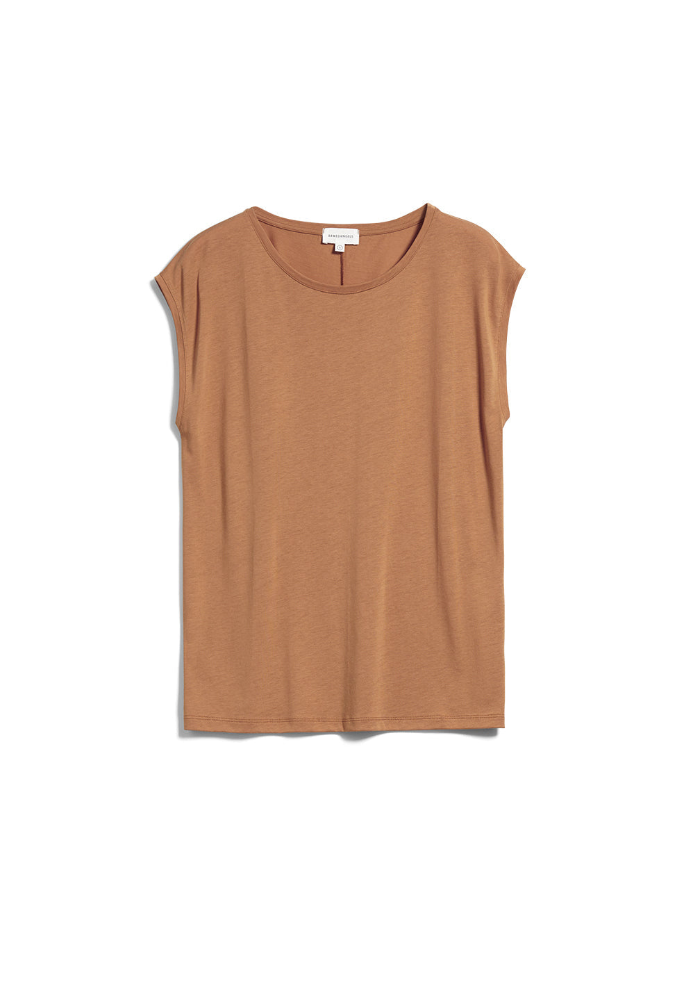 T-shirt léger abricot en tencel - Jilaa