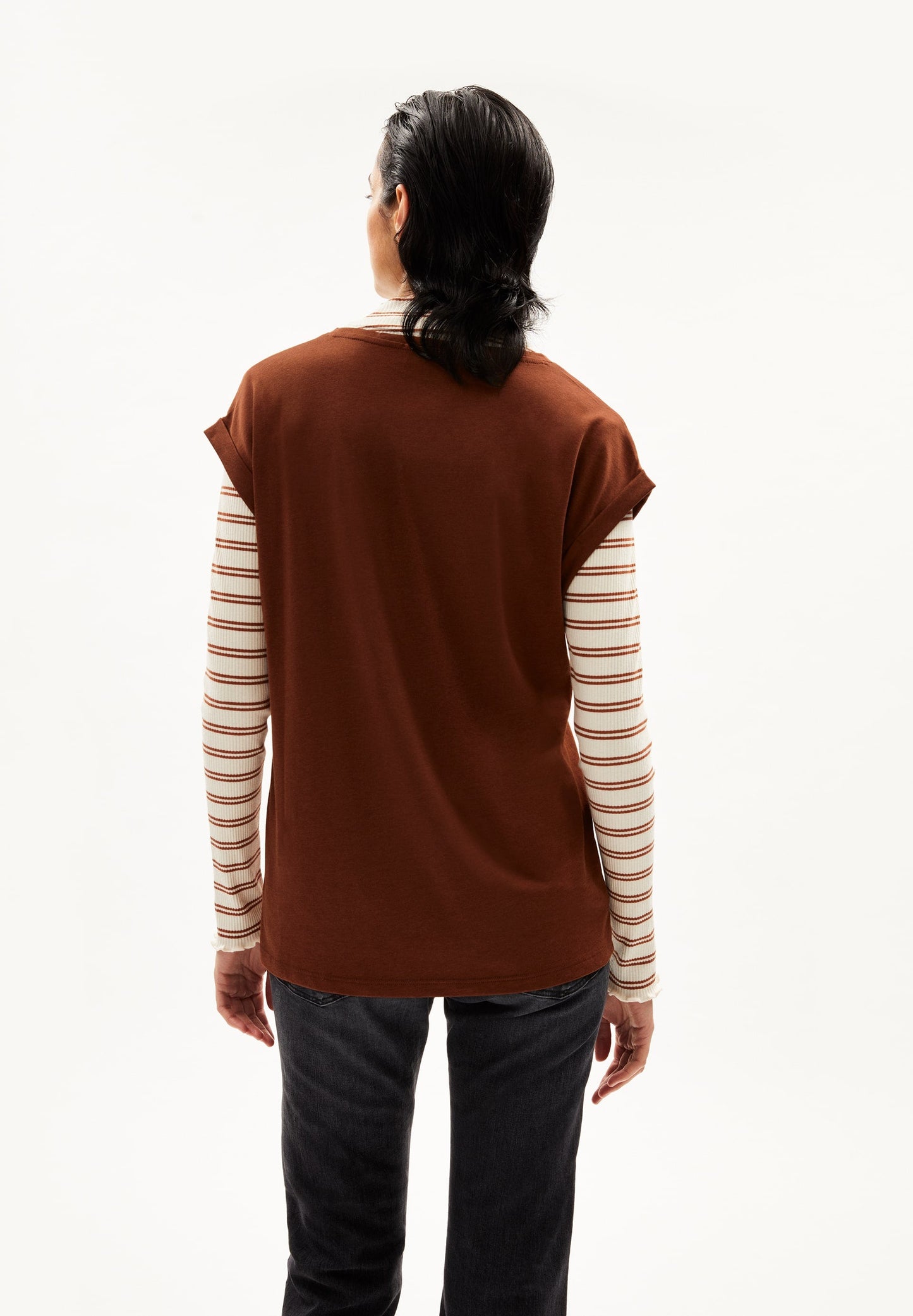 T-shirt en tencel et coton bio | Cacao "jilaana cacao"