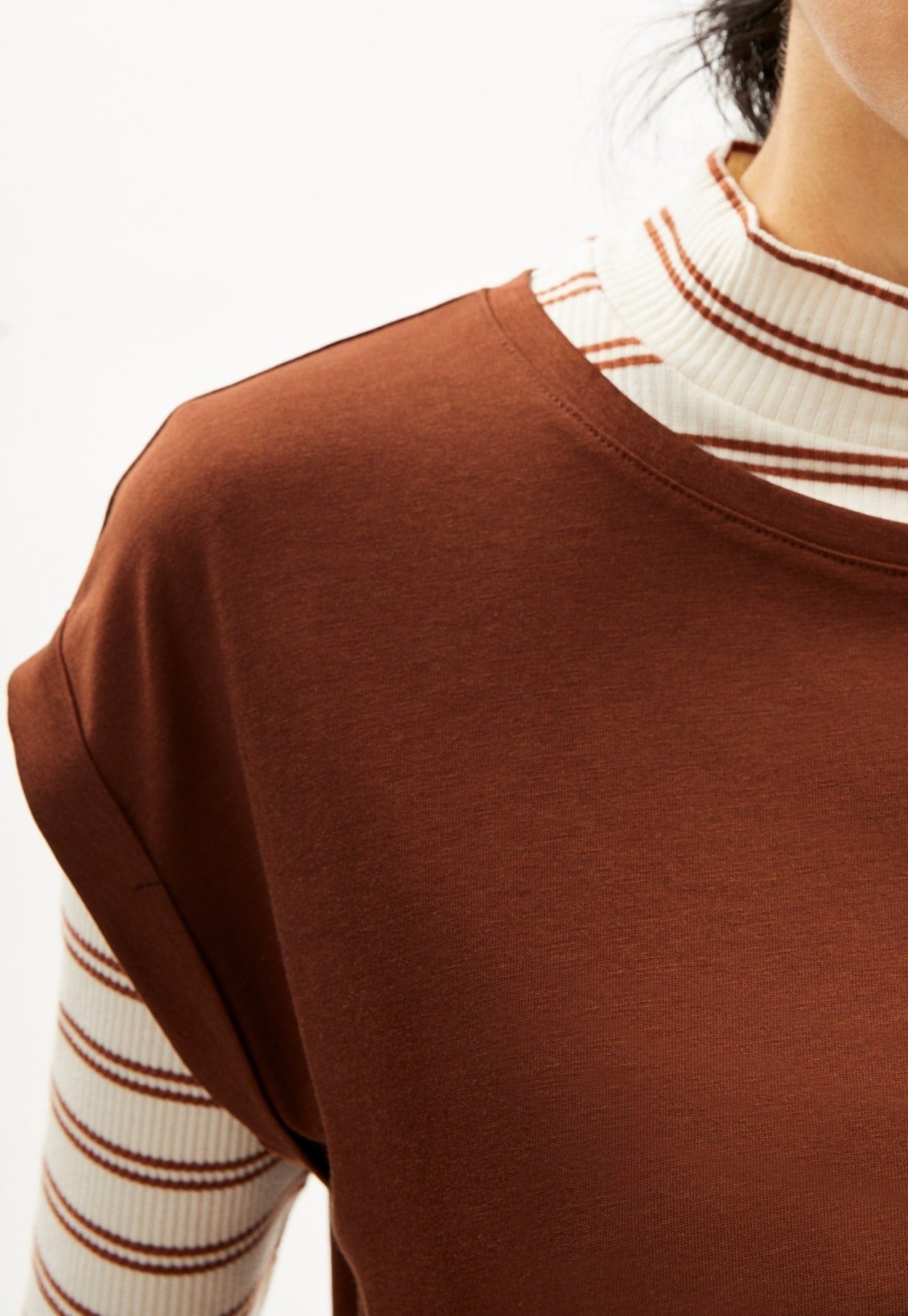 T-shirt en tencel et coton bio | Cacao "jilaana cacao"