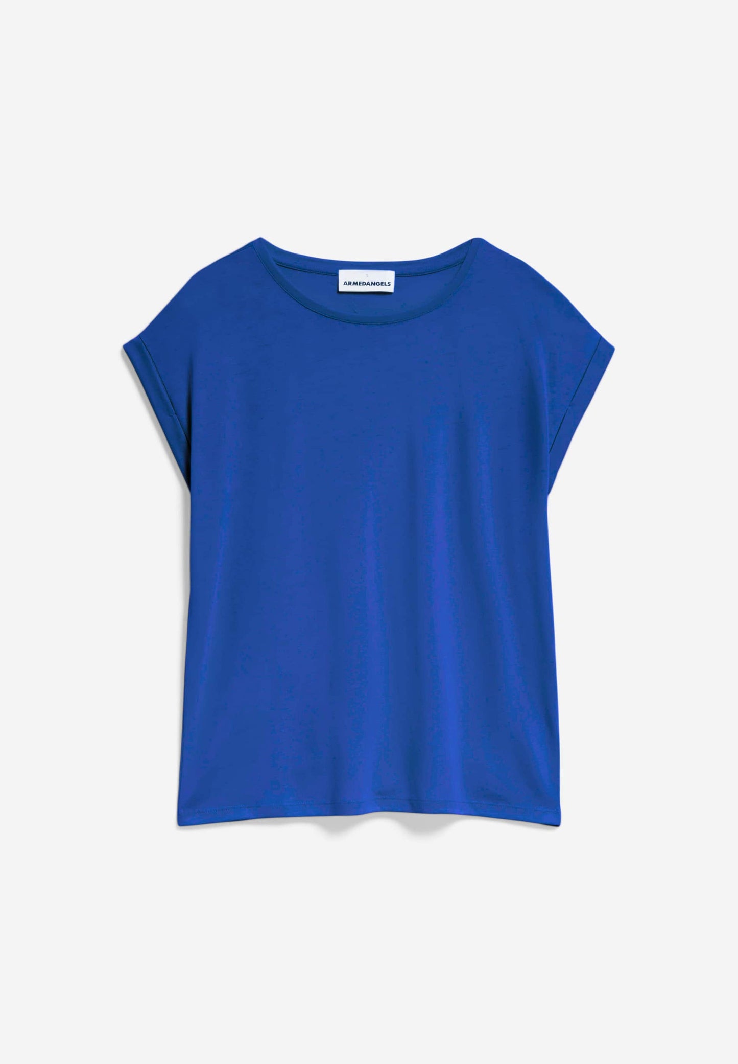 T-shirt en tencel et coton bio | bleu "jilaana dynamo blue"