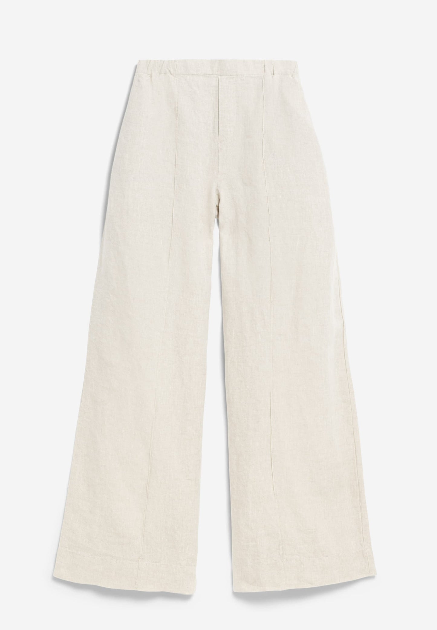 Pantalon ample en lin | beige "Jonvaalie pure lino - undyed"