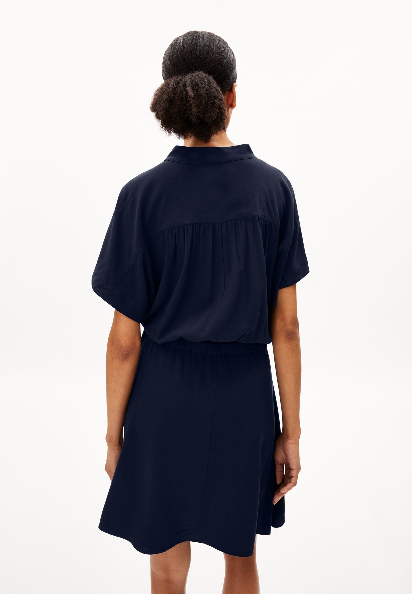 Robe marine en viscose ecovero - juaraa night sky