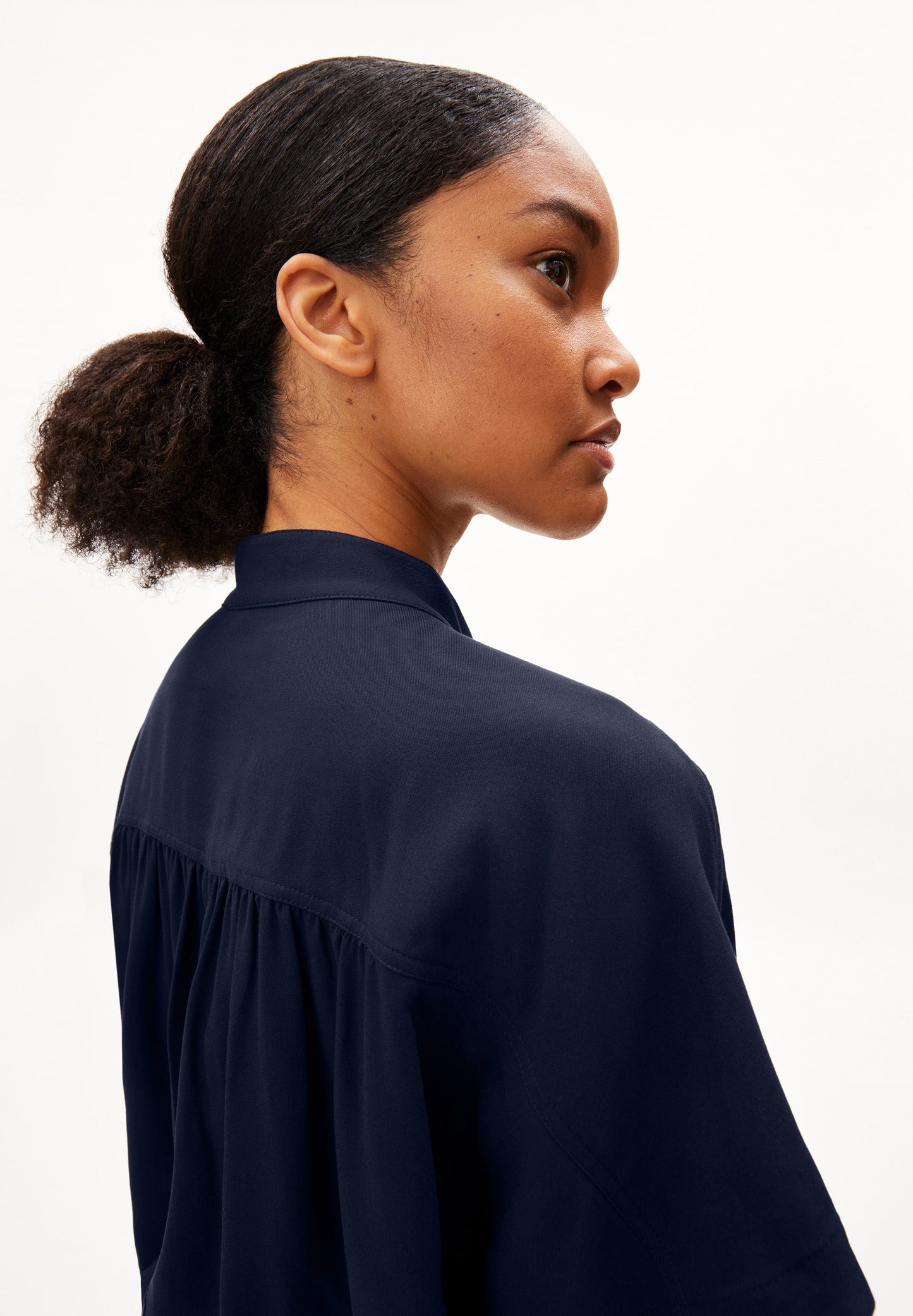 Robe marine en viscose ecovero - juaraa night sky