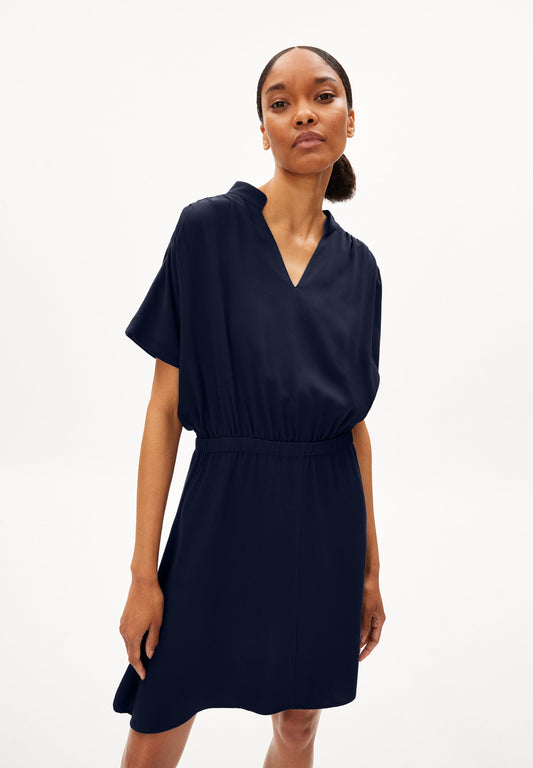 Robe marine en viscose ecovero - juaraa night sky