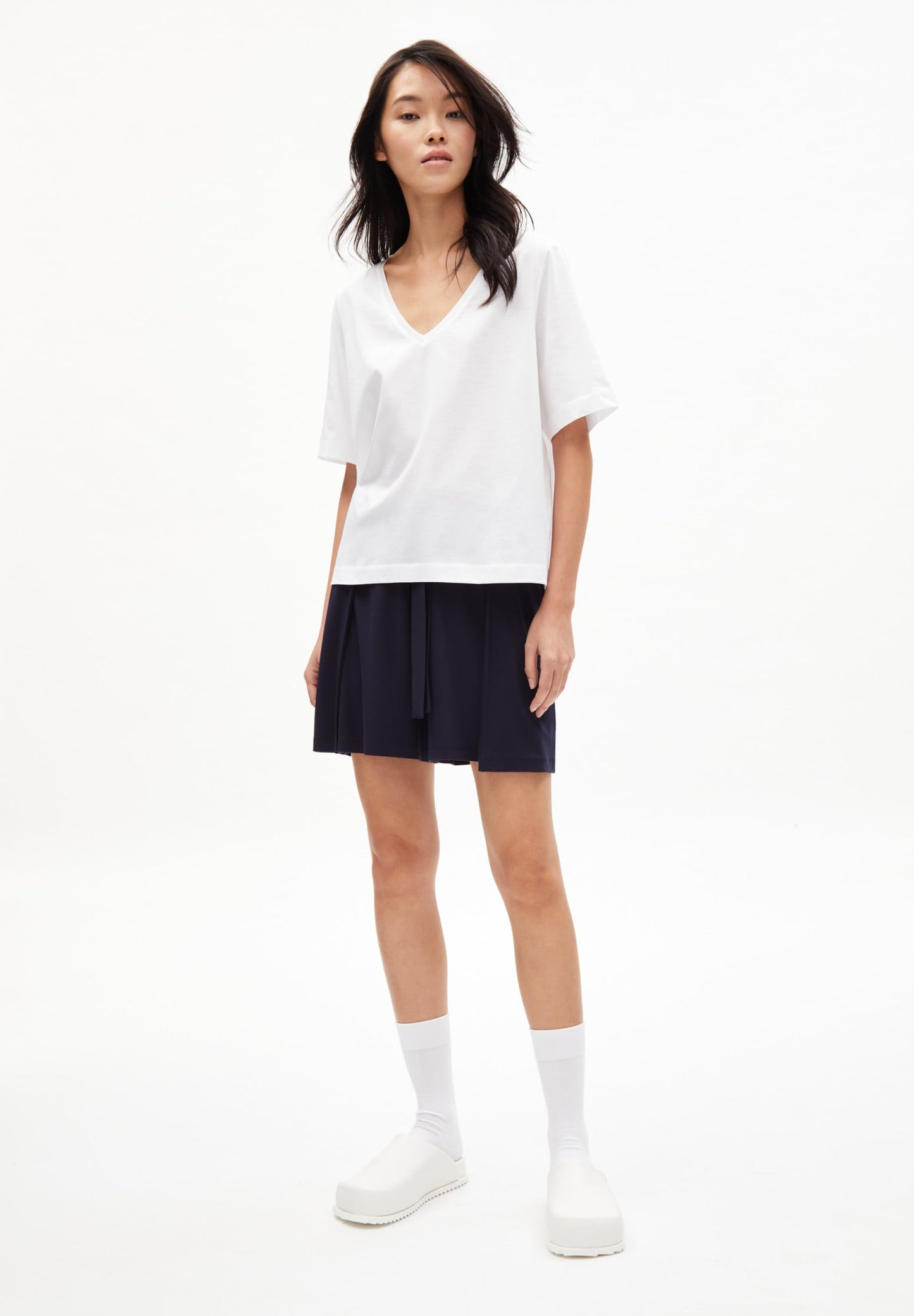 Short bleu marine en ecovero - kaaro night sky
