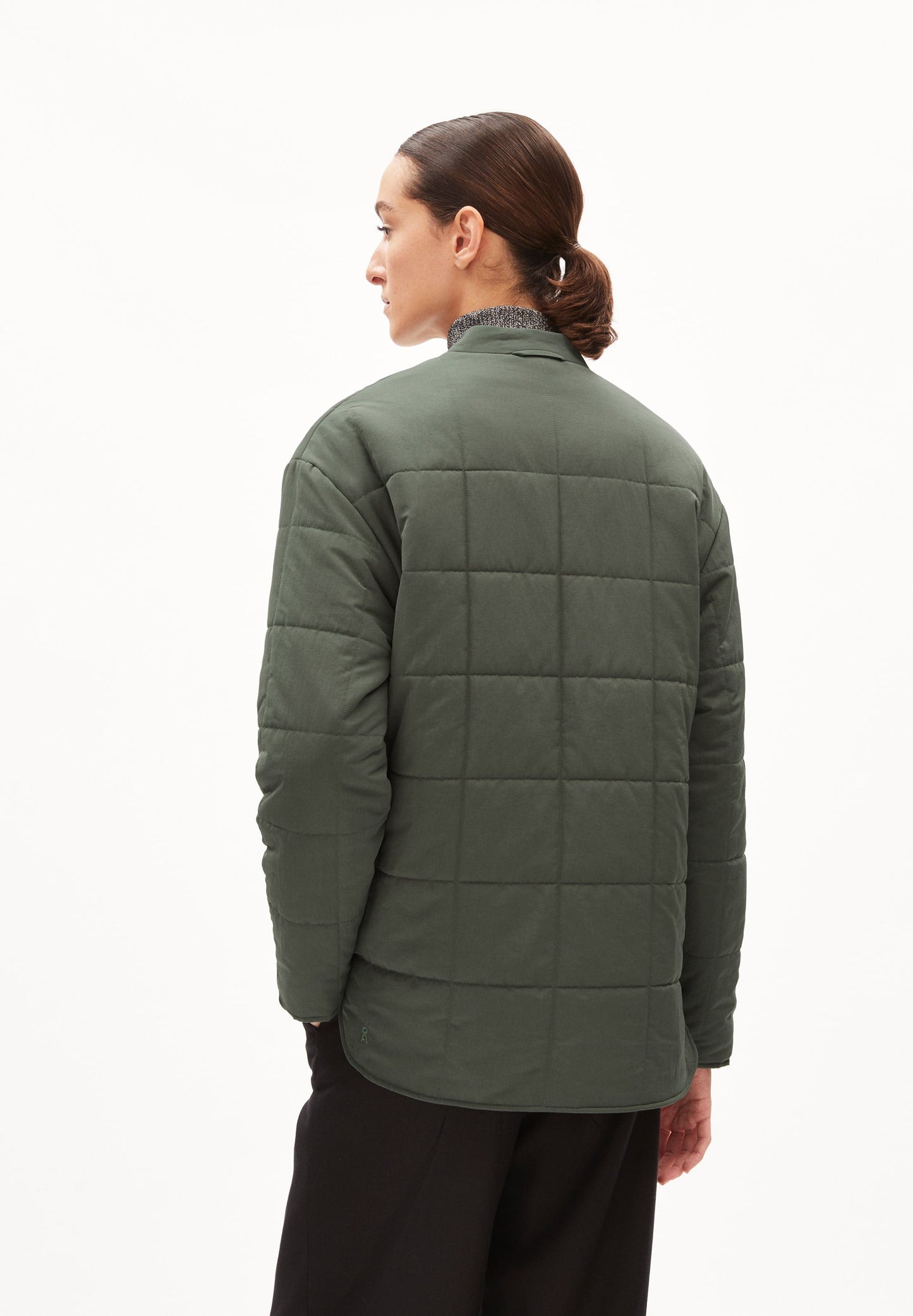 Blouson matelassé en recyclé | kaki "kameiaa - boreal green"