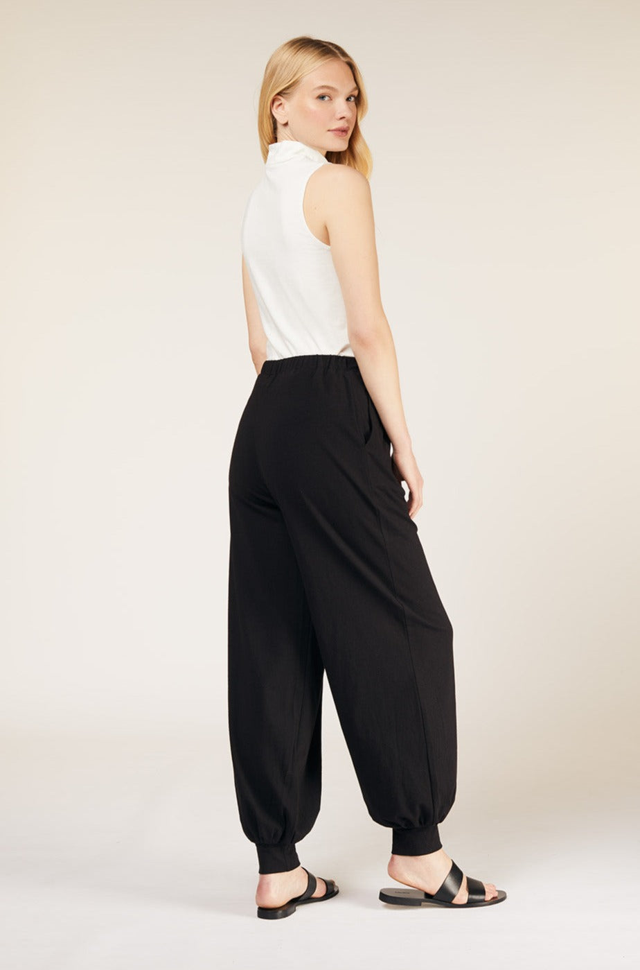 Débardeur blanc en coton bio - Kana